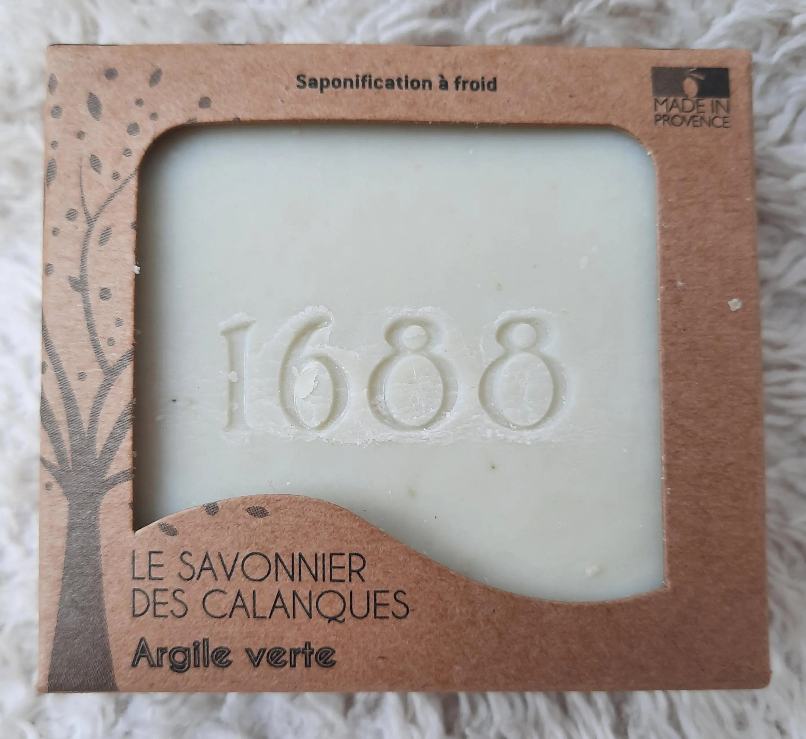 Green clay soap