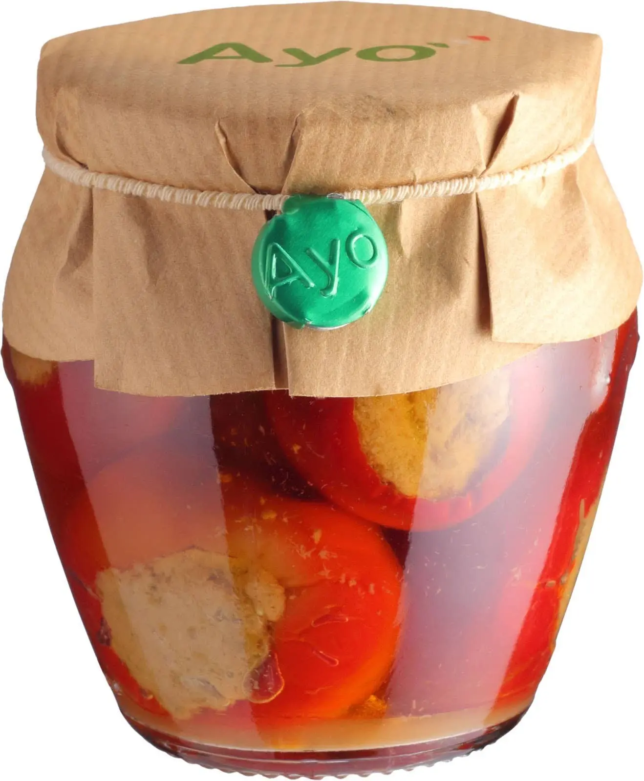 Chili peppers stuffed with tuna in oil