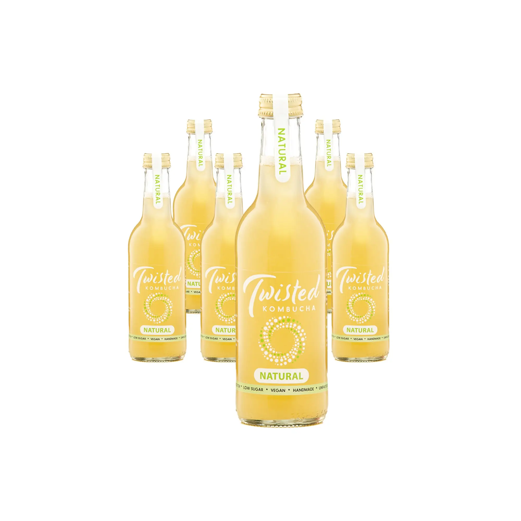 Twisted Kombucha - Caisse de 6 bouteilles - Kombucha naturel