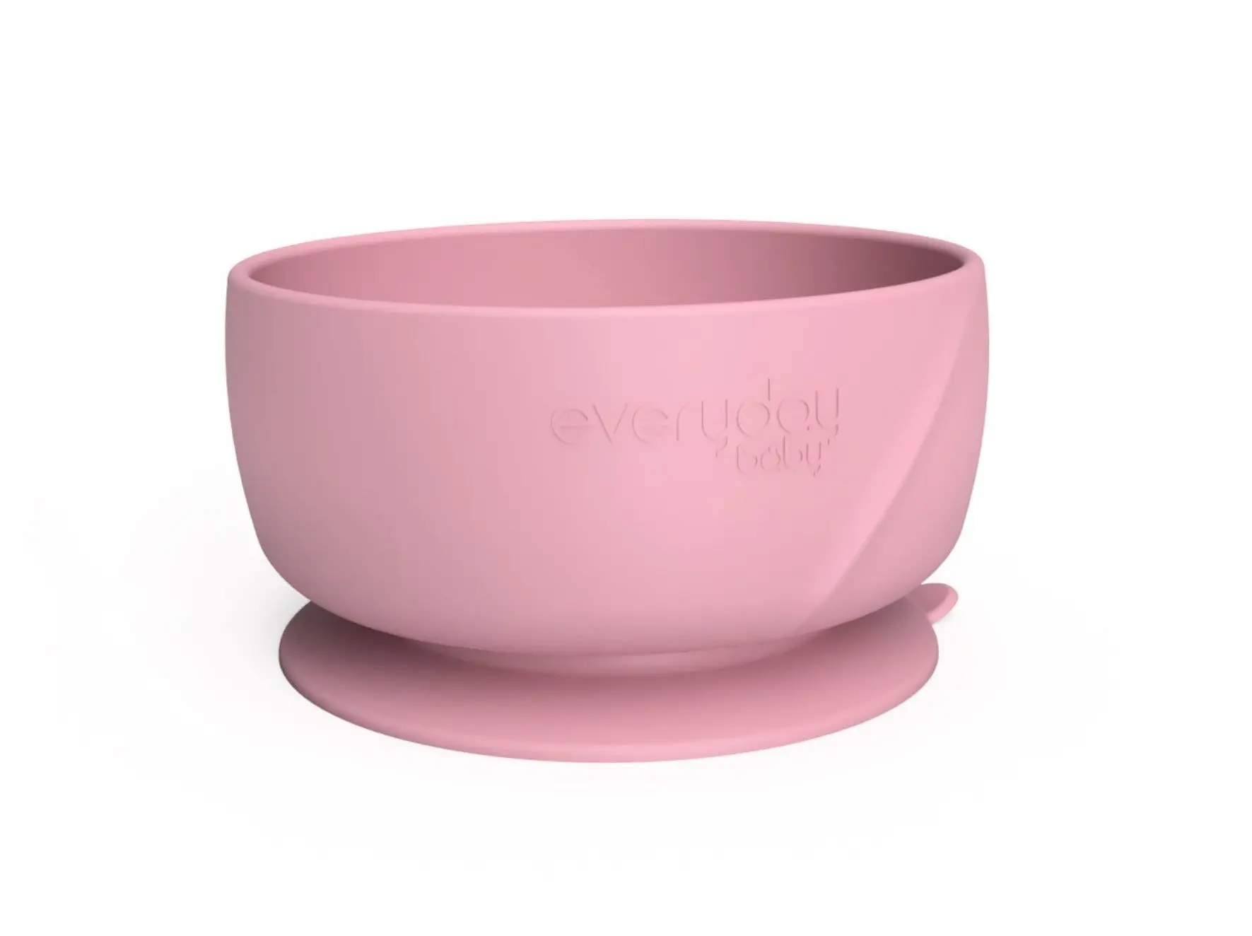 Silicone Suction Bowl Purple Rose