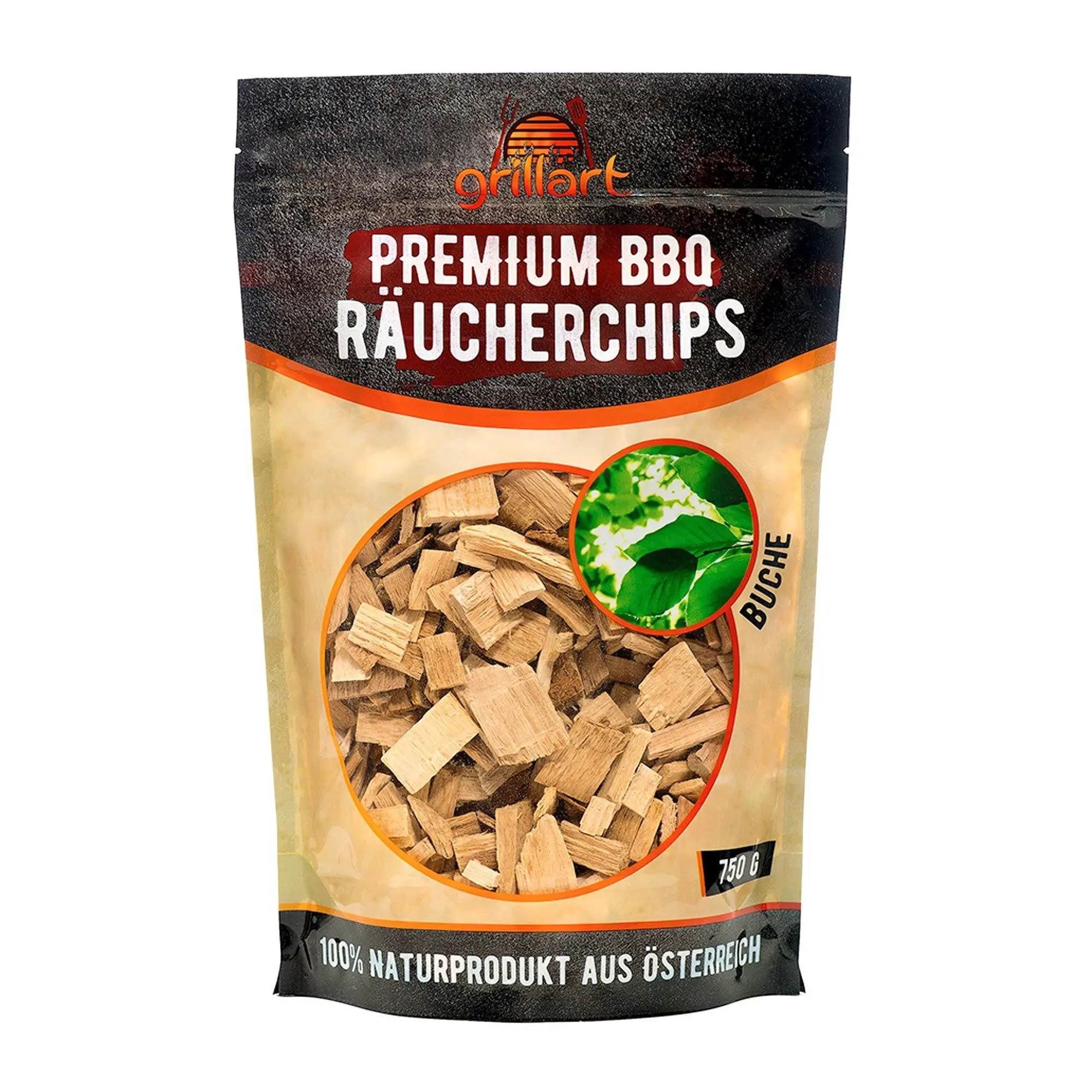 Premium BBQ Räucherchips - 750g - Buche