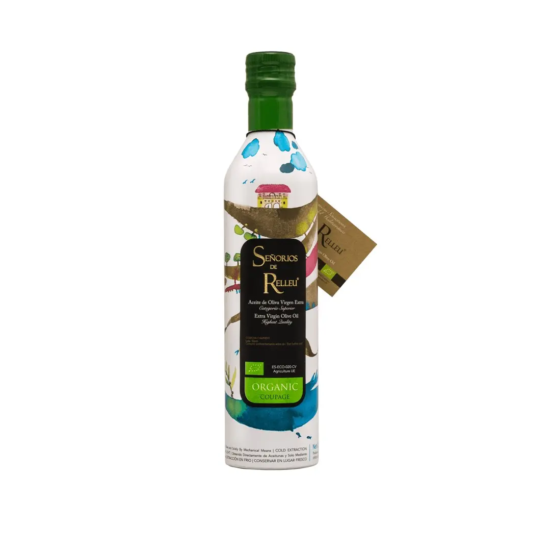 Aceite de Oliva Virgen ECOLOGICO Extra 500 ml ORGANIC COUPAGE en Botella de Aluminio