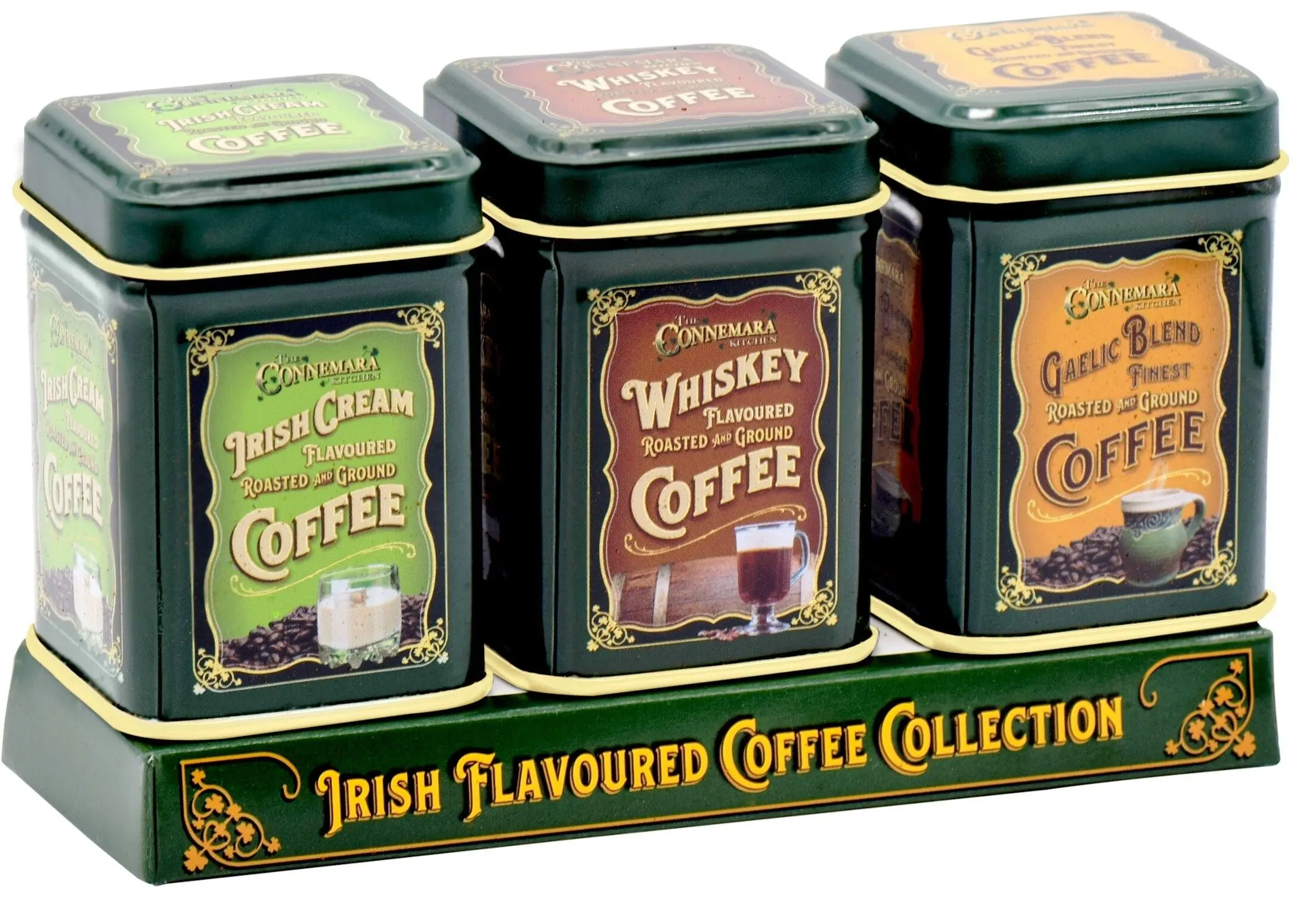 Set of mini 3 coffee flavours