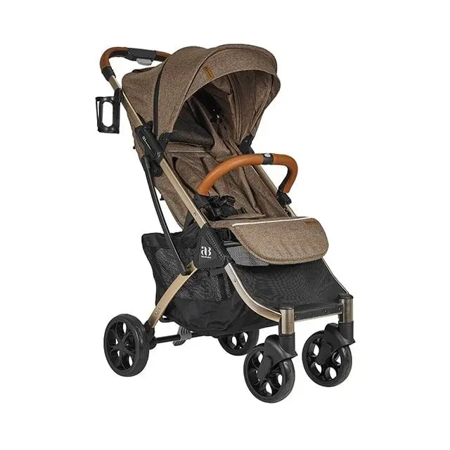 Lightweight Compact Stroller – Brown