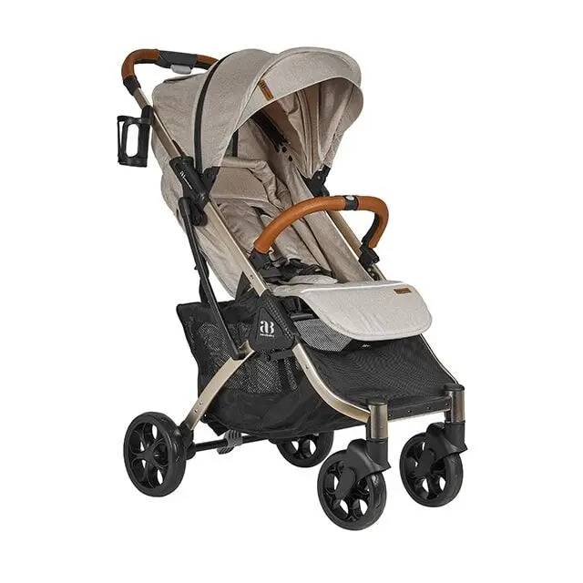 Lightweight Compact Stroller – Cream