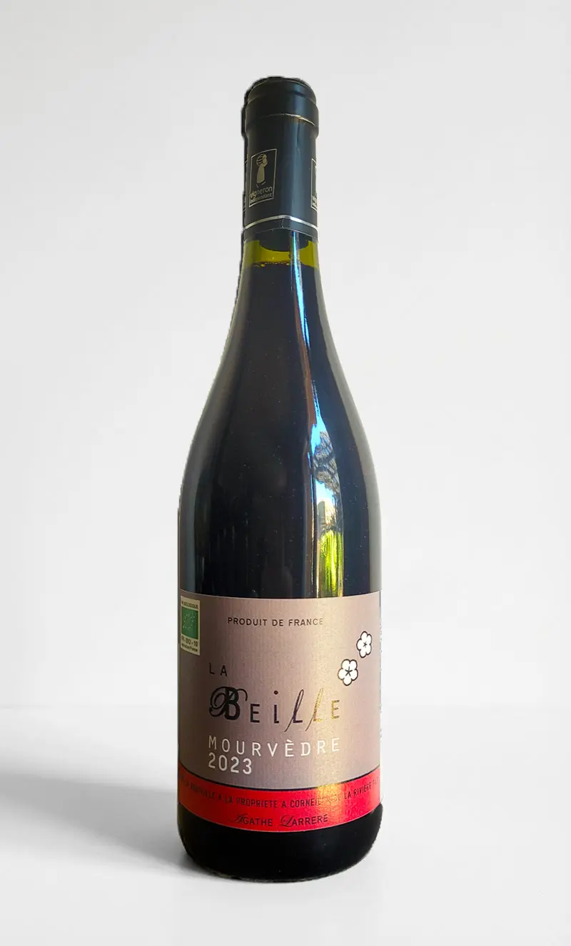 Mourvèdre - millésime 2023 - 75cl - vin biologique