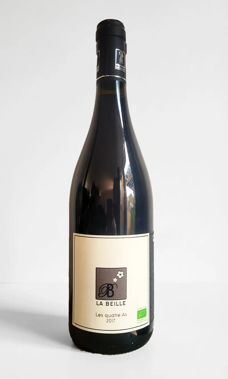 Les Quatre As - millésime 2017- 75cl- vin Biologique