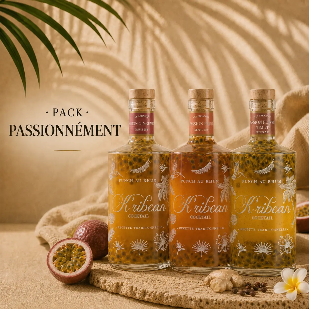 K'RIBEAN COCKTAIL Discovery Pack: Passionately