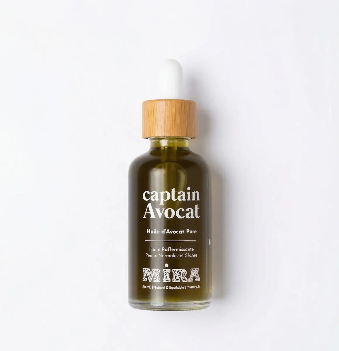 Captain Avocat - Huile vierge d'Avocat - Visage, corps, cheveux - Régénérante, ultra-nourrissante, riche - 50 ml