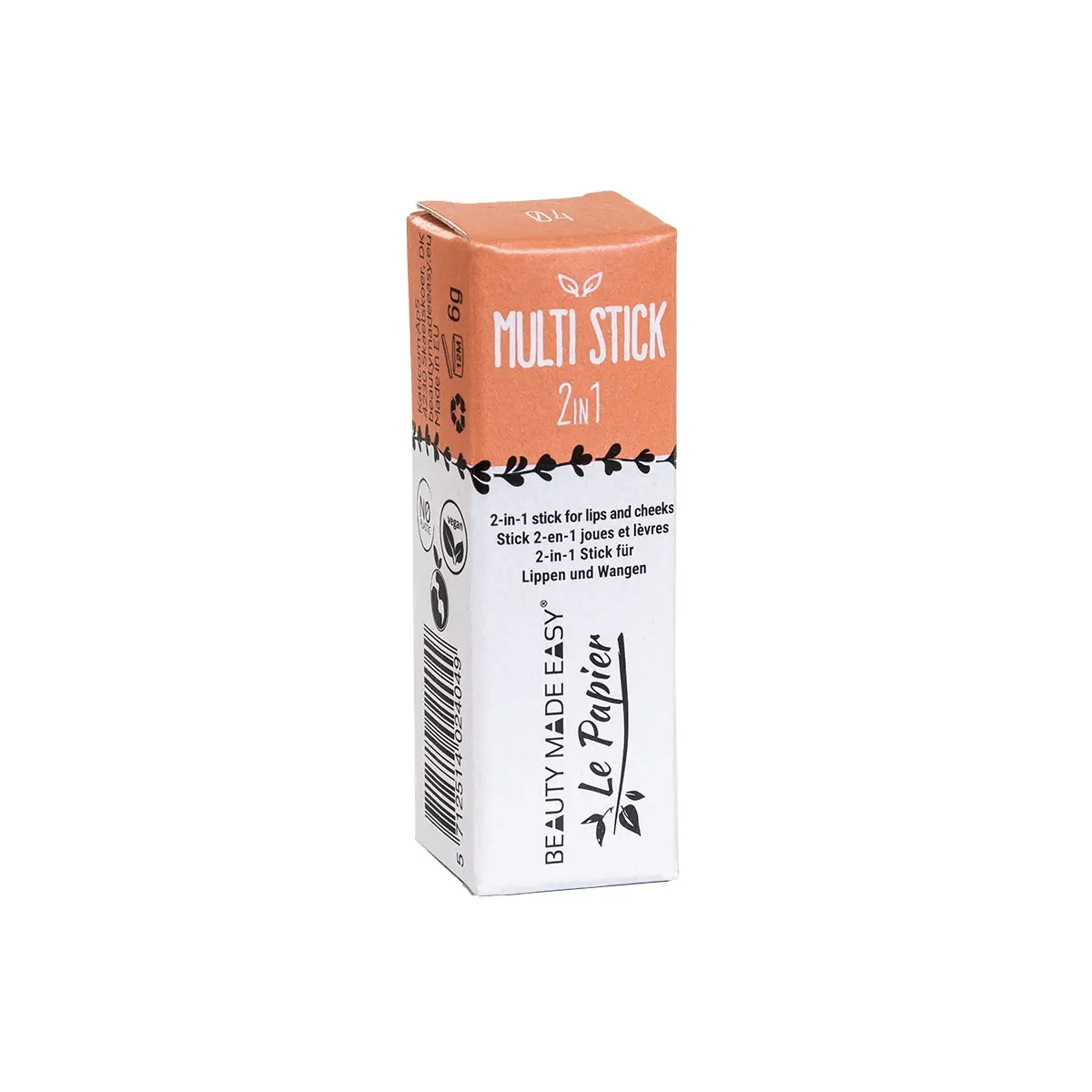 Multi-Stick 04 Orange - 2en1 pour les lèvres et les joues