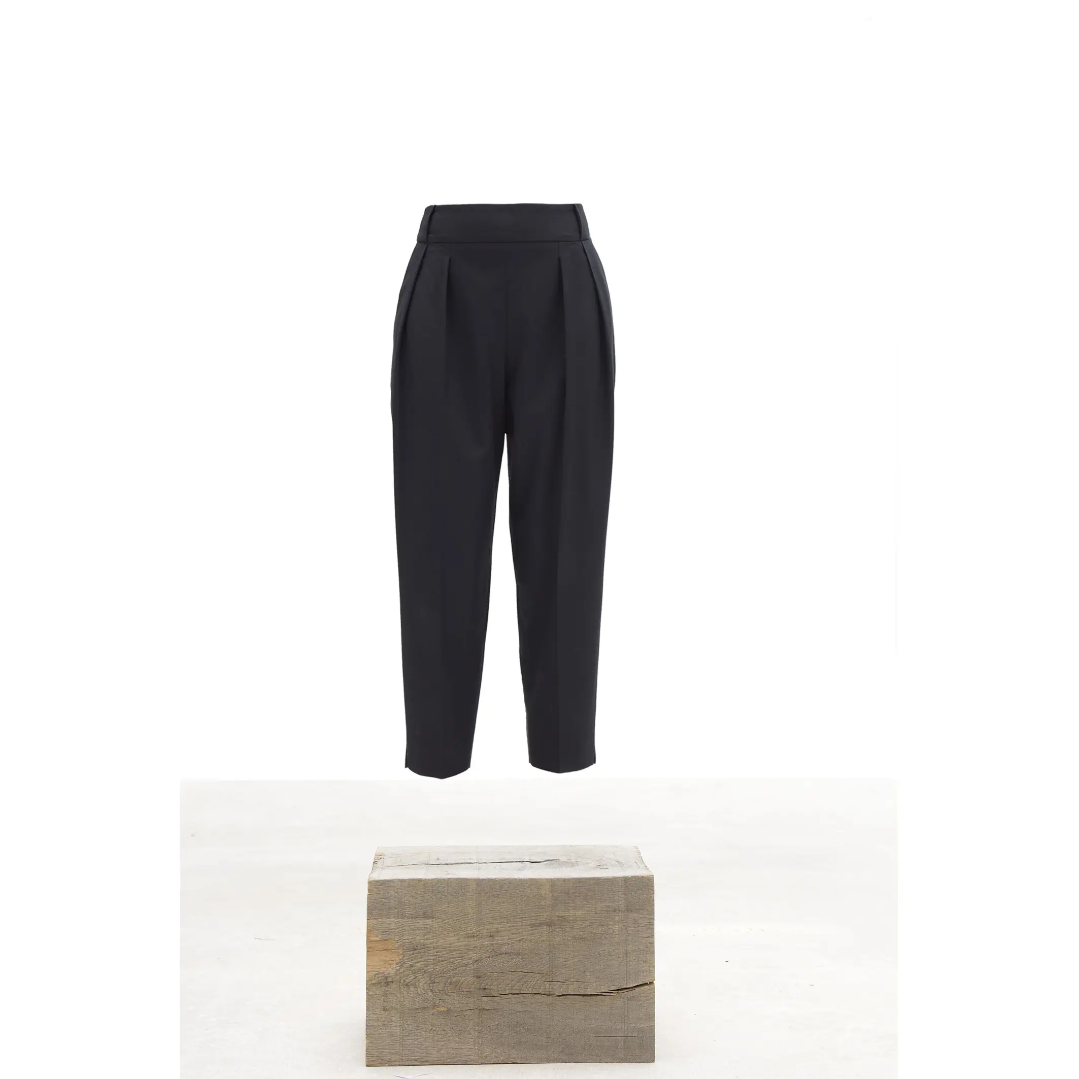 LAUREN Black Wool