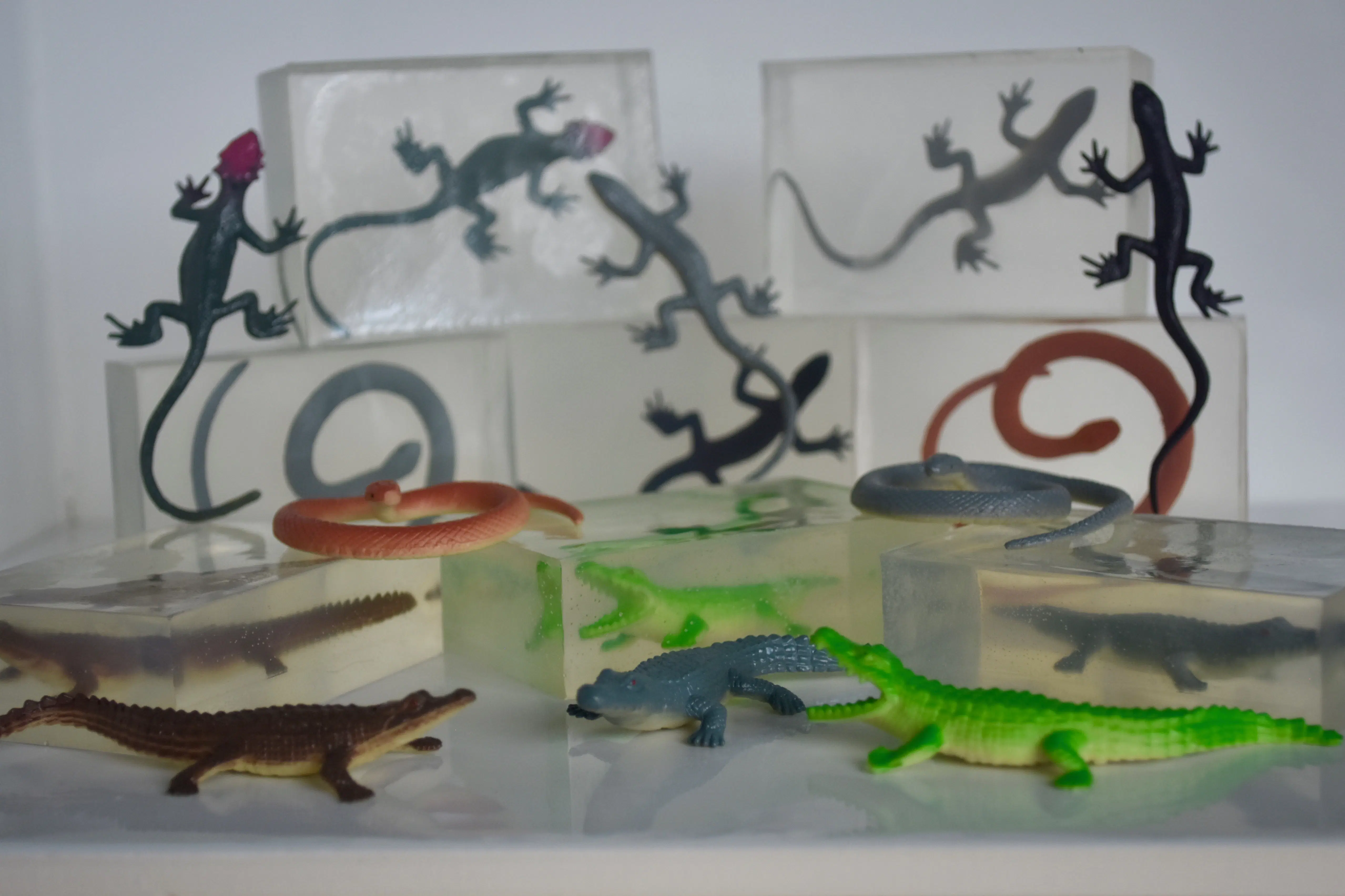 Savon jouet reptile