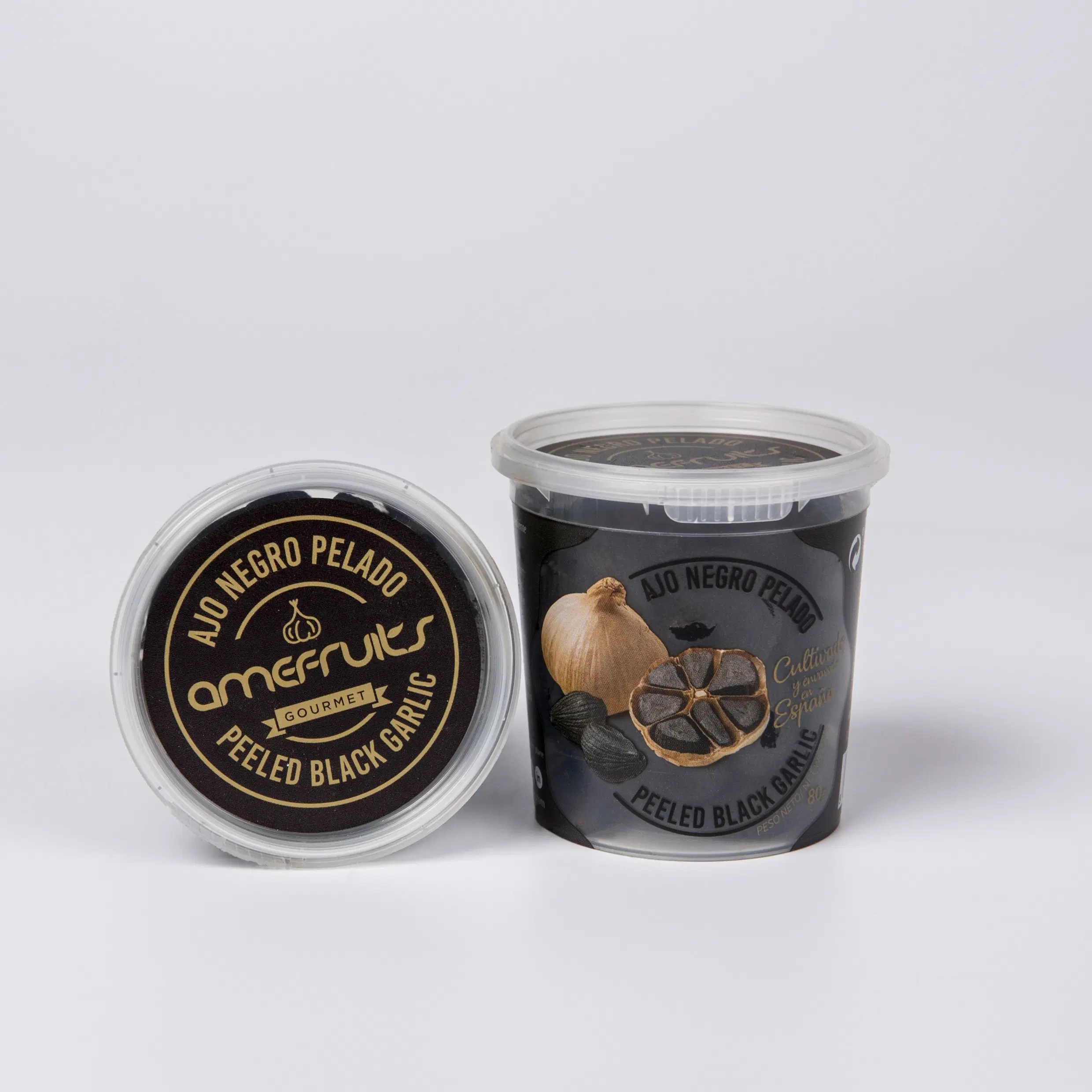 Pot 80 grammes d'ail noir pelé