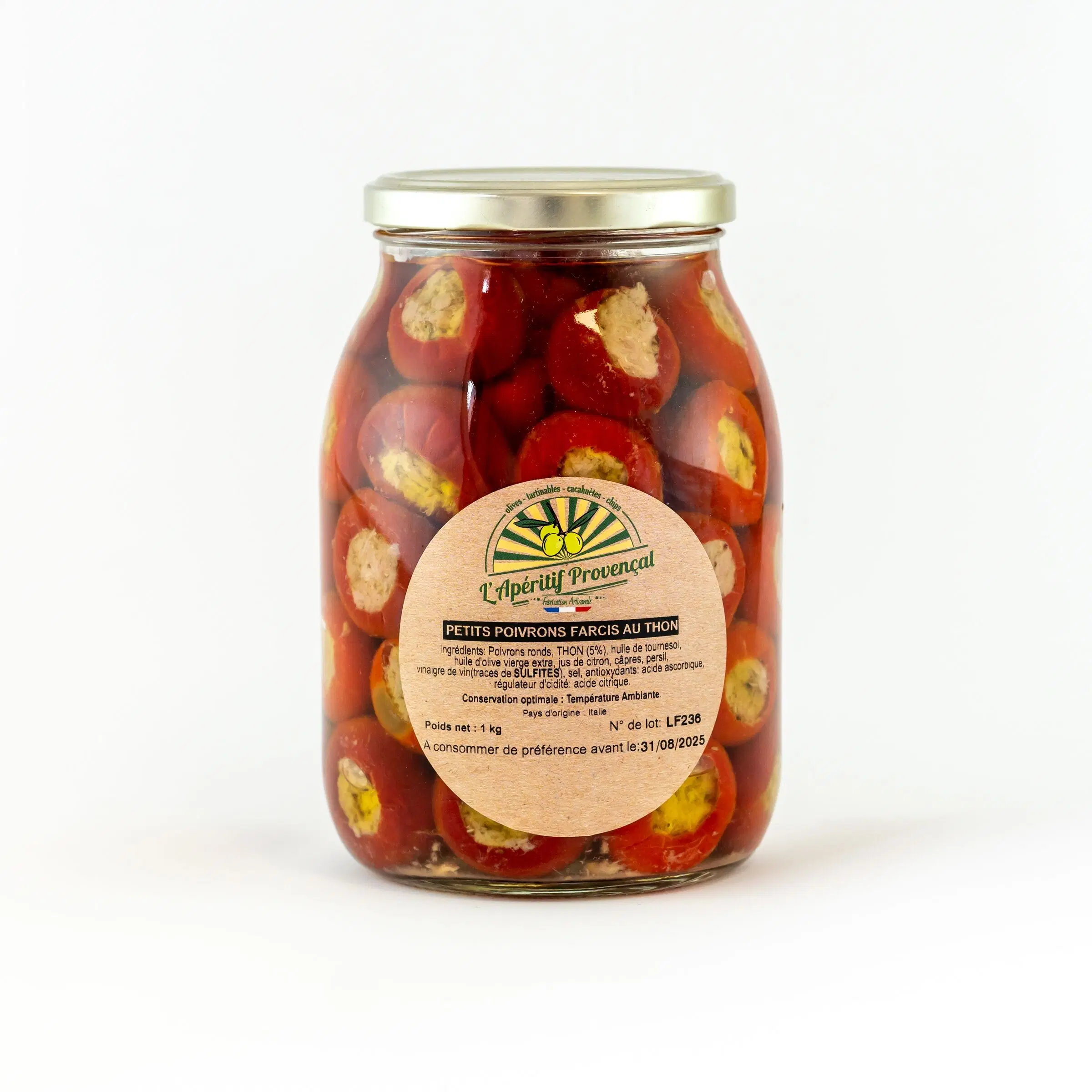 BULK Mit Thunfisch gefüllte Paprika