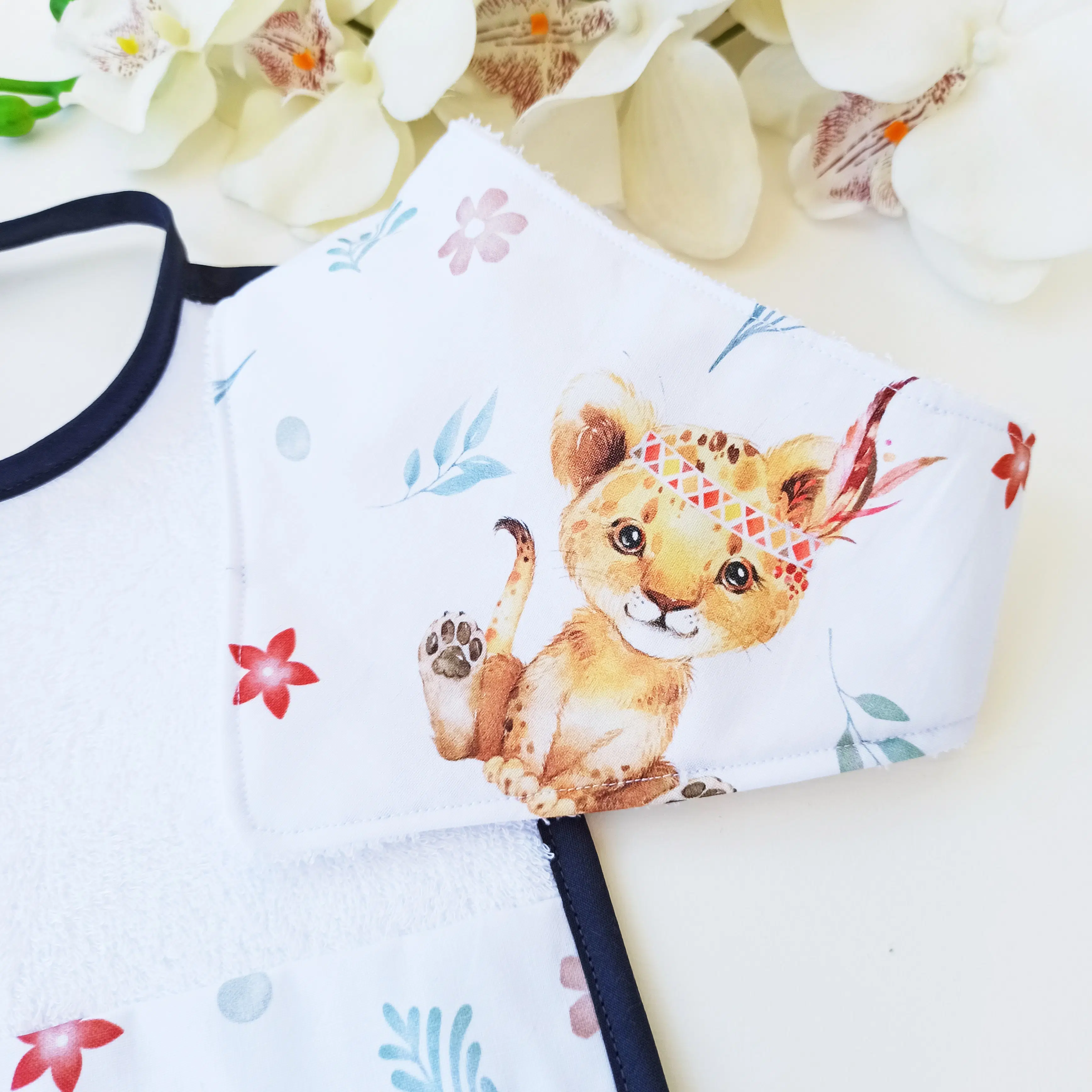 Bohemian Cubs bandana bib