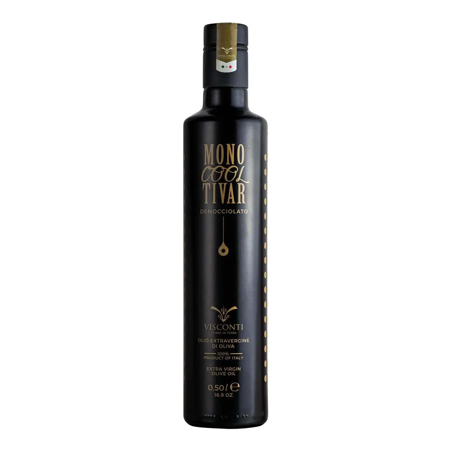 Natives Olivenöl Extra "MONOCOOLTIVAR - entsteint" 500 ml