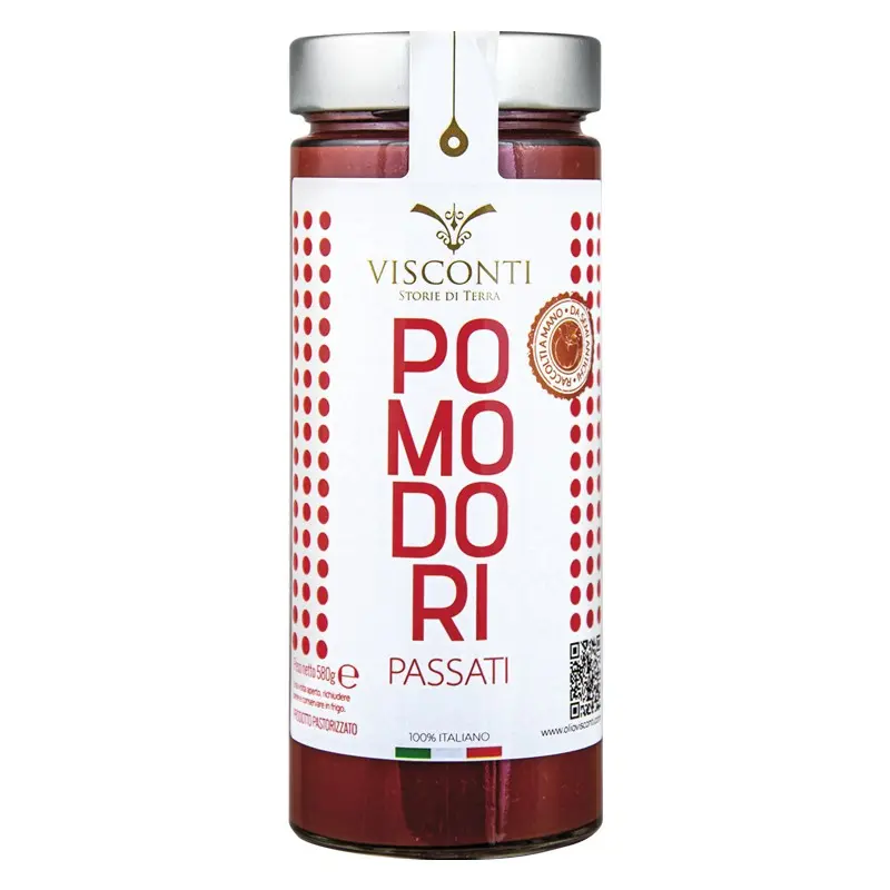 Passierte Tomaten, aus alten Samen, ohne Konservierungsstoffe 580 gr