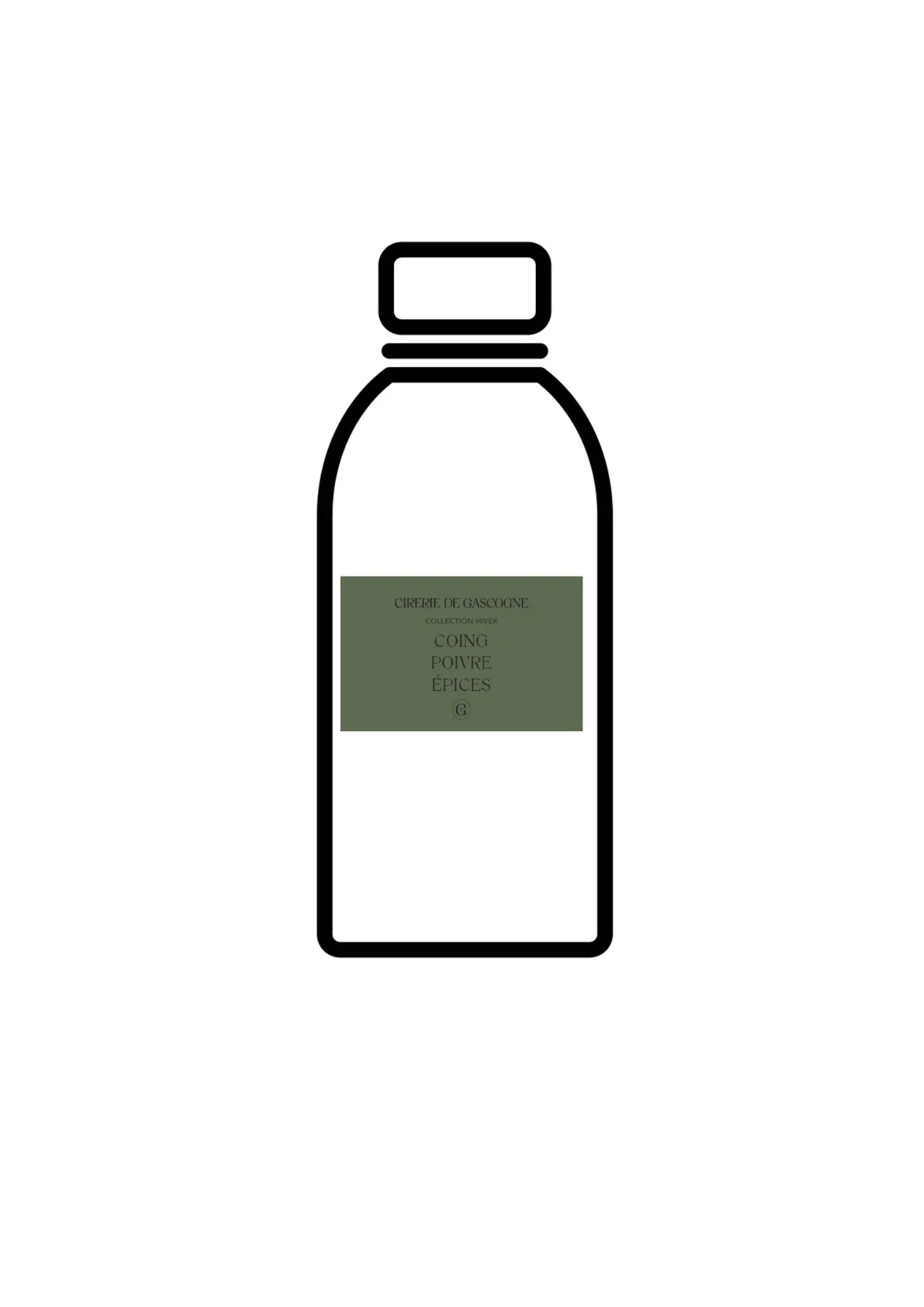 Diffuser refill 200 ml Quince - Pepper - Chilli