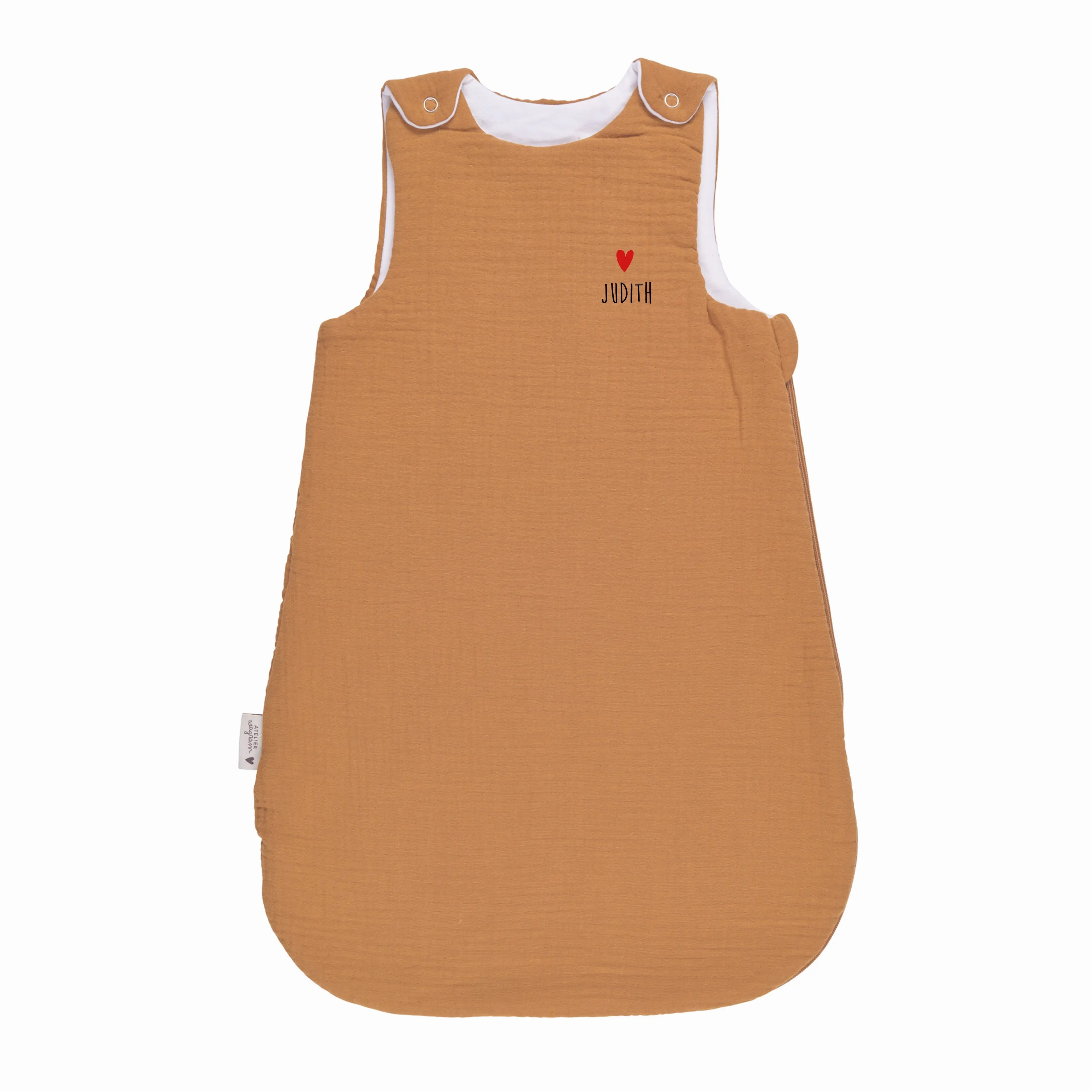Cotton gauze sleeping bag Camel Size 1