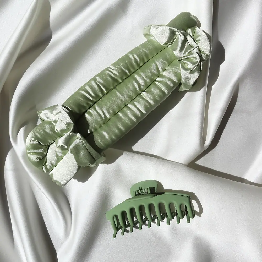Kit per curling verde menta