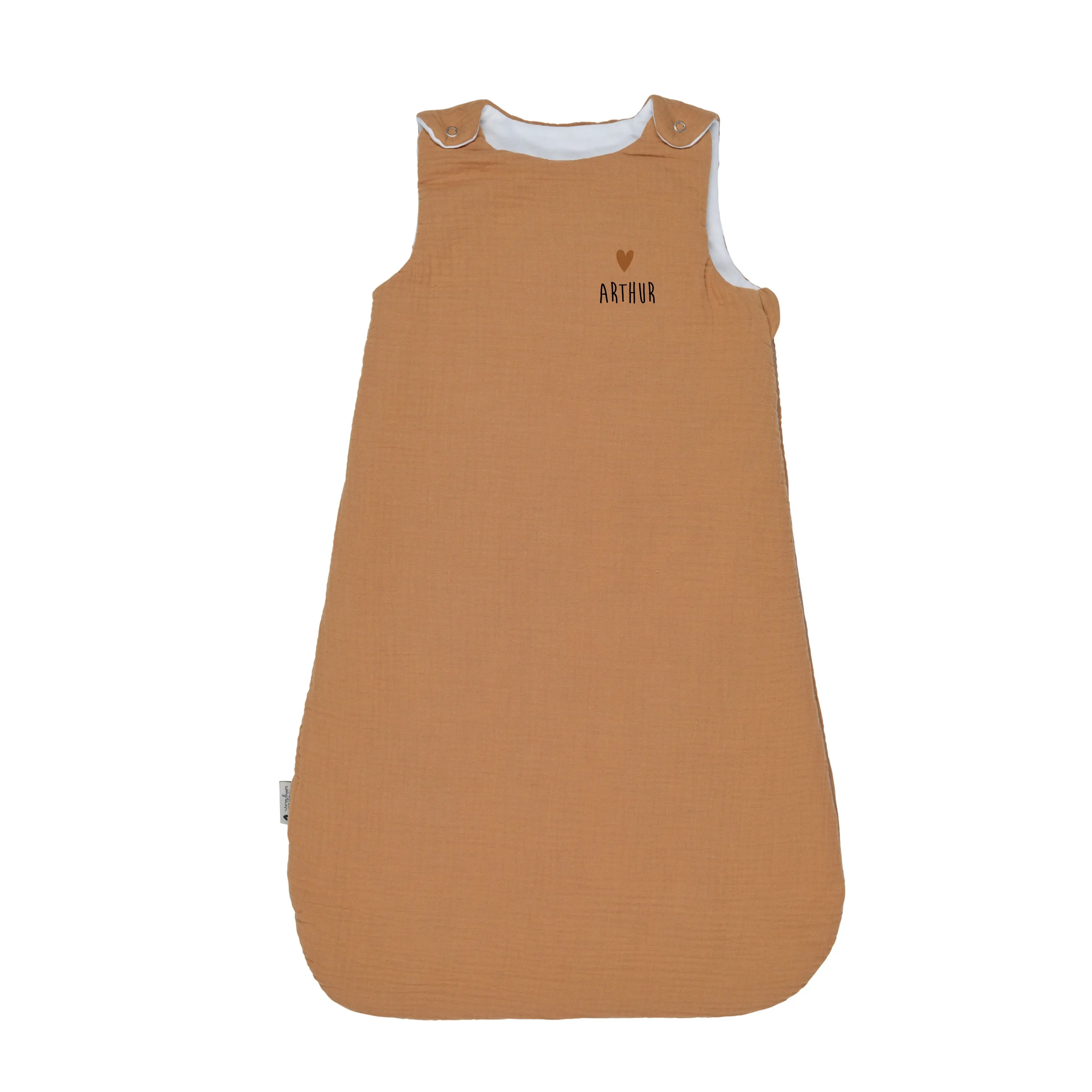 Cotton gauze sleeping bag Camel Size 2