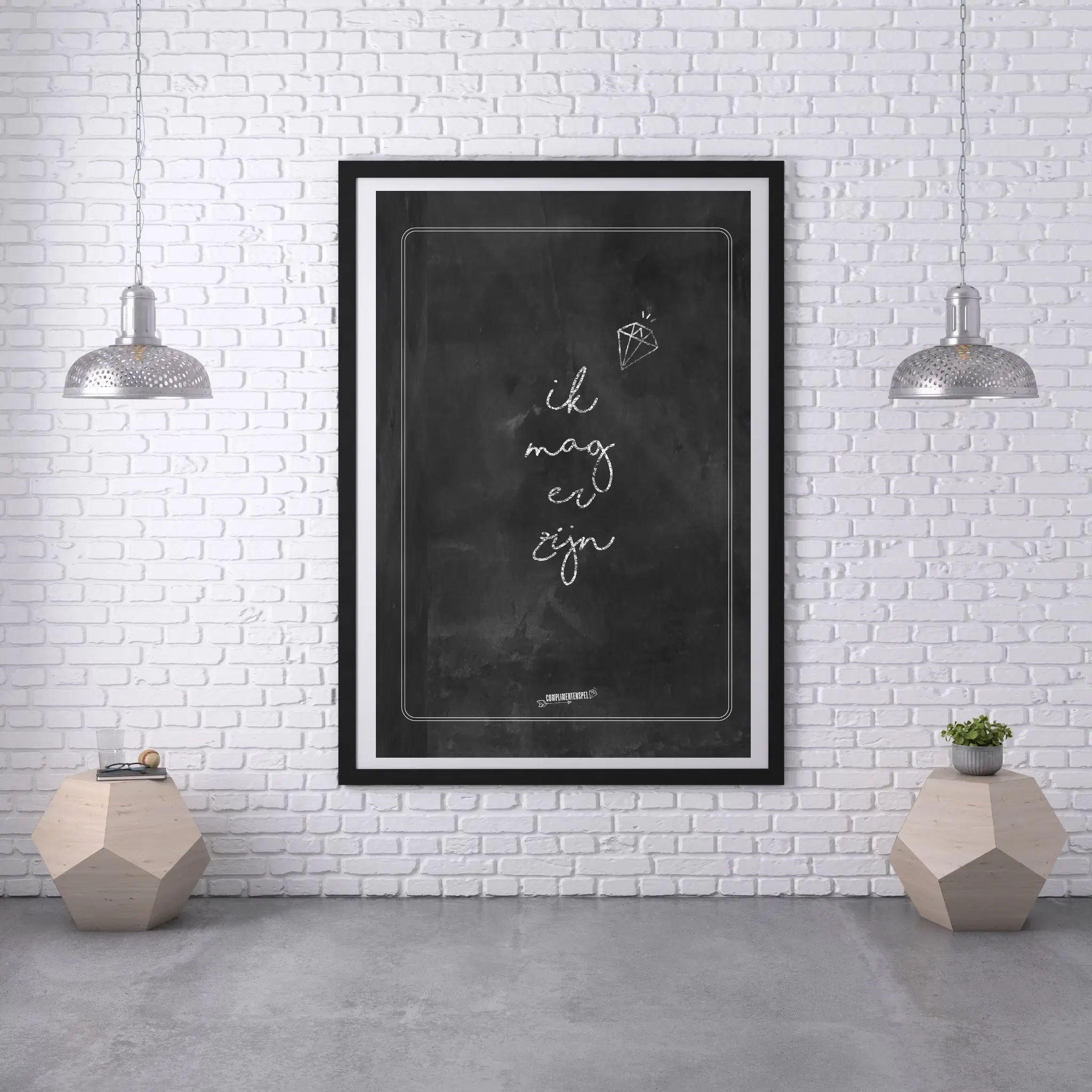 Poster "I can be there"