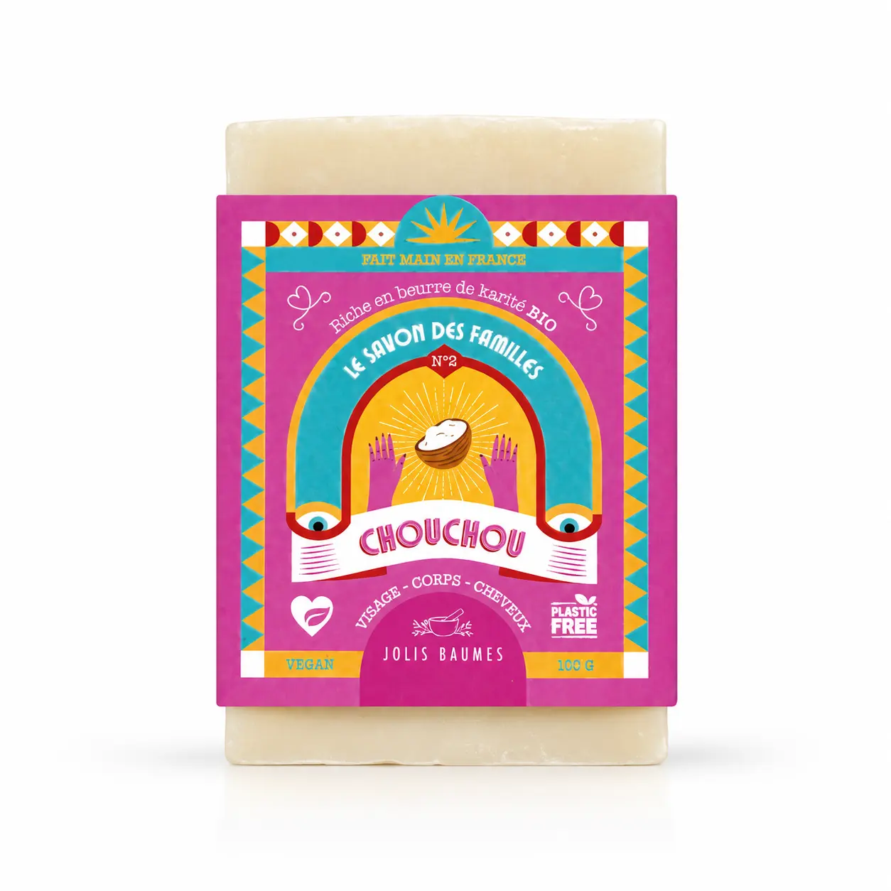 Chouchou Soap – handcrafted soap – small Christmas gift – family soap