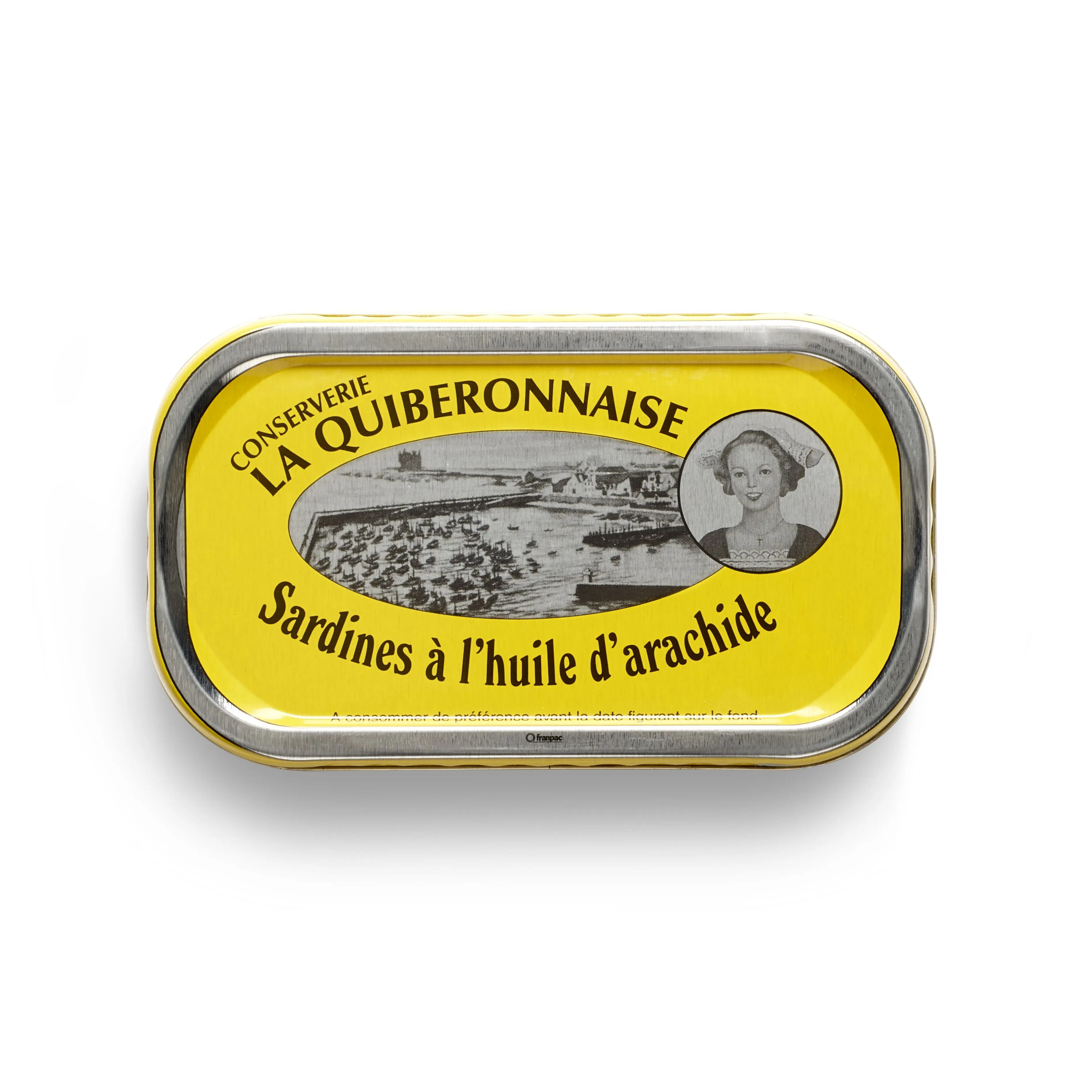 Lata de sardinas en aceite de cacahuete 69gr (3 a 4 sardinas)