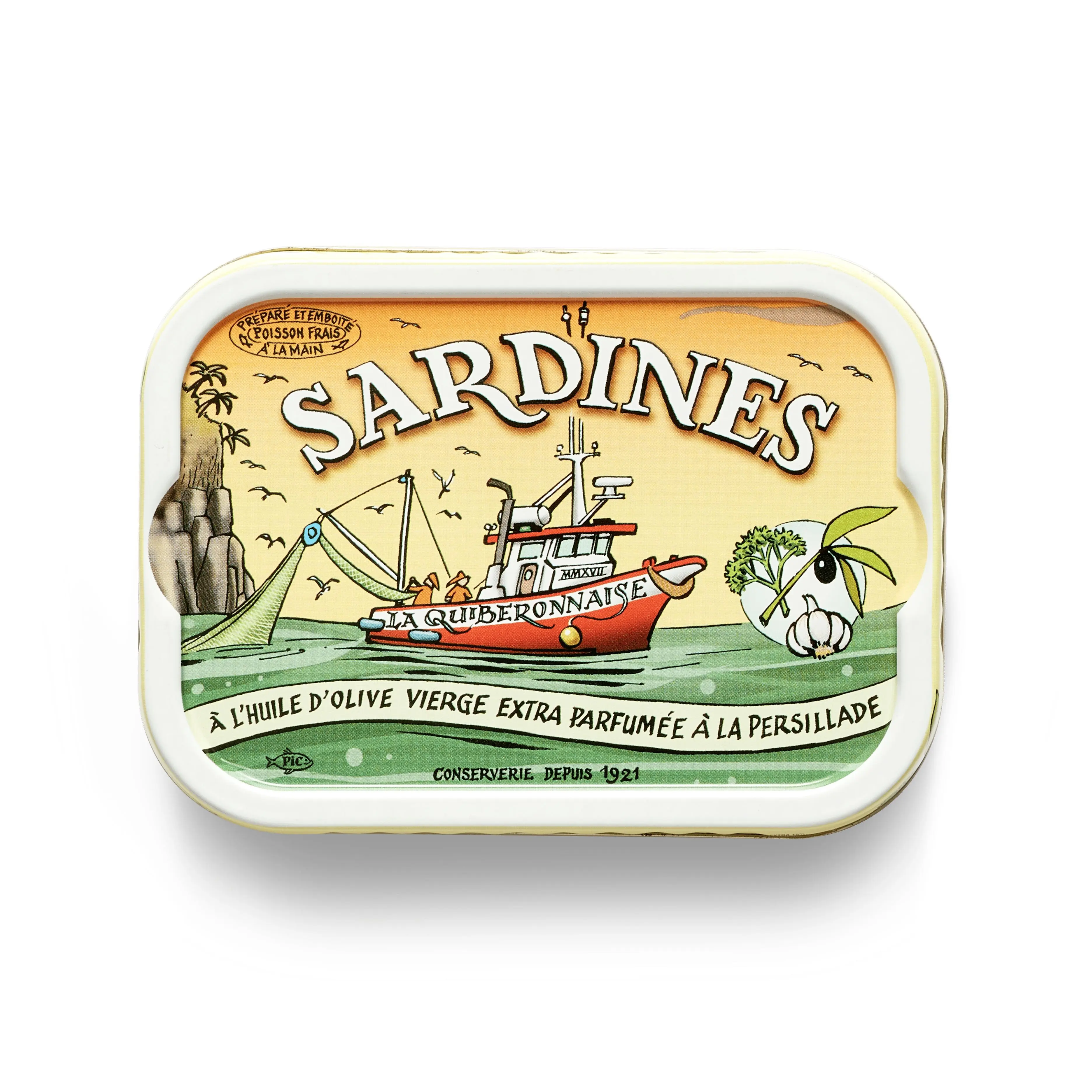 Sardinas con perejil 115g (4 a 6 sardinas)