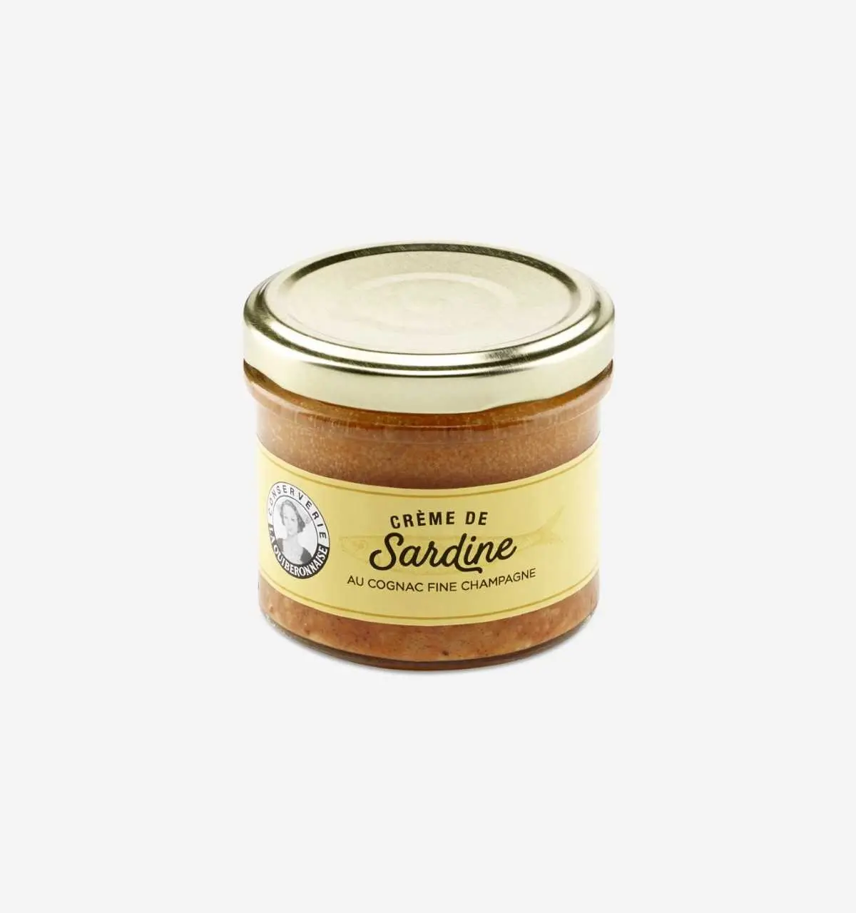 Crema de sardinas con Fine Champagne