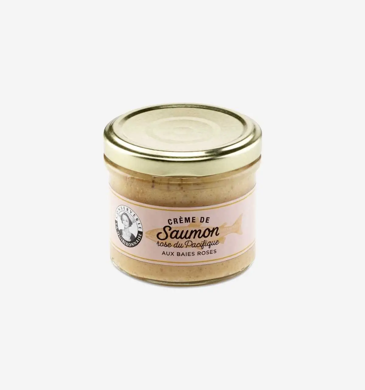 Crema de salmón rosado del Pacífico con frutos rojos 100 gr
