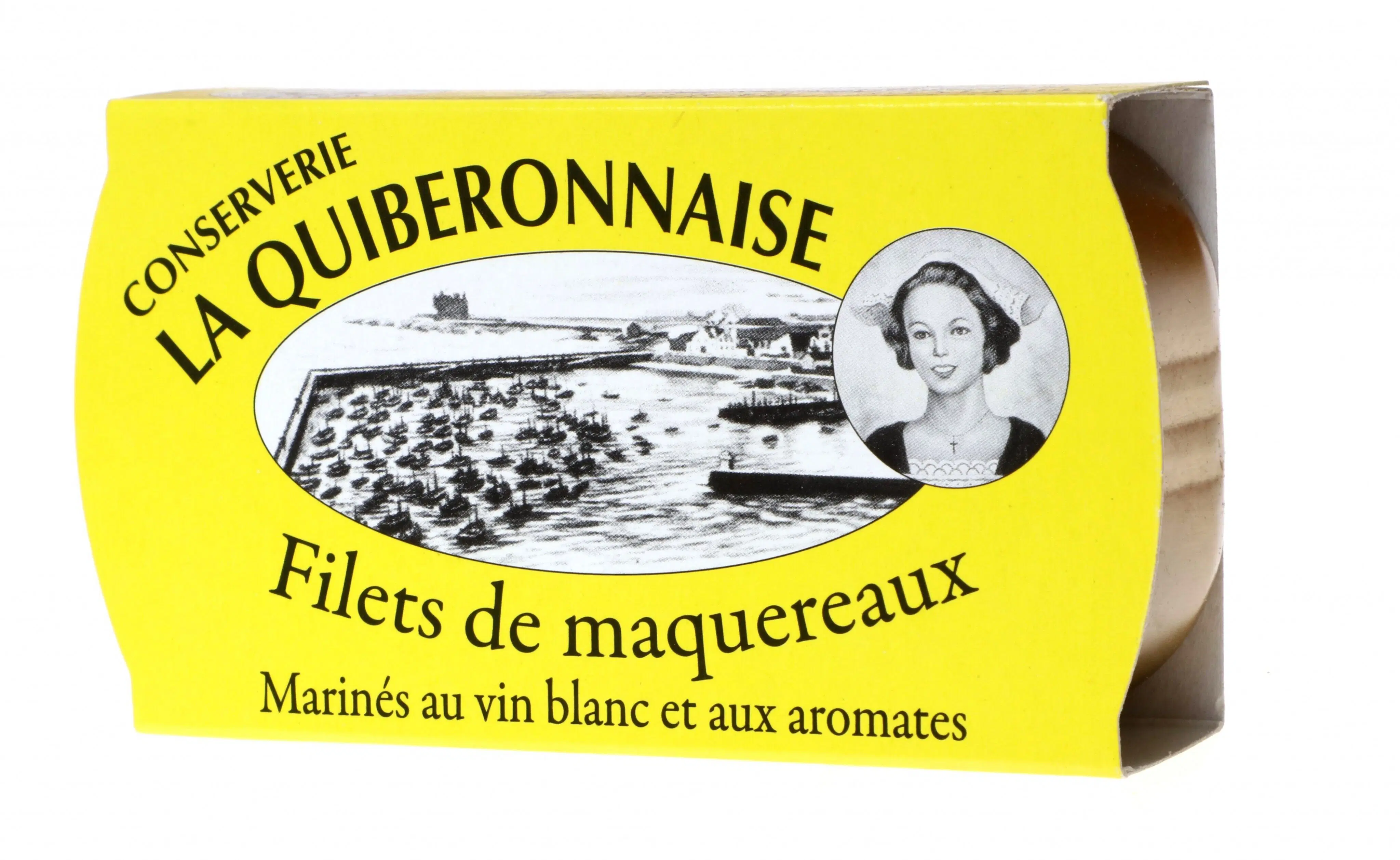 Filetes de caballa marinados en vino blanco y hierbas, 122g