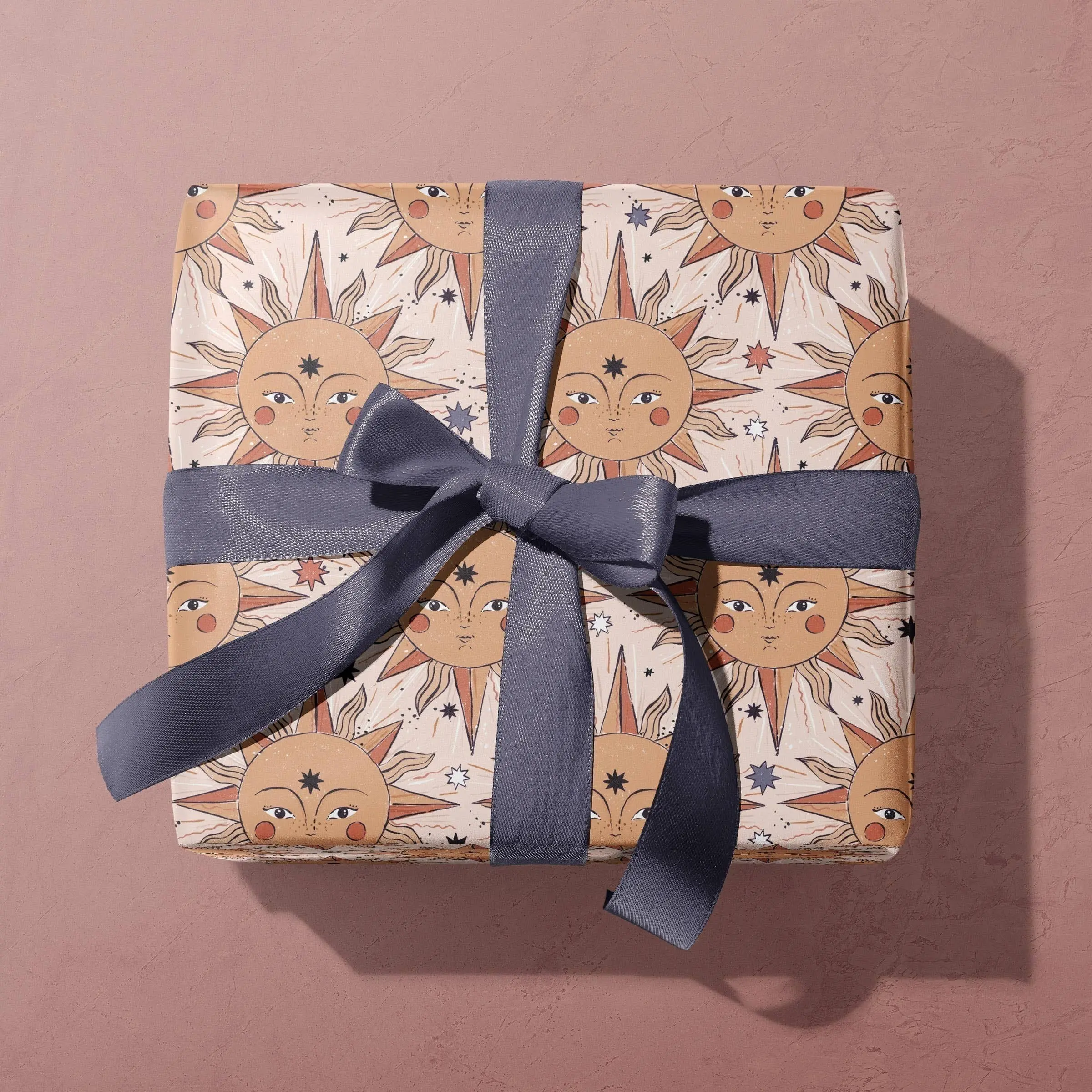 Tarot Sun Gift Wrap Sheets | Wrapping Paper Sheet