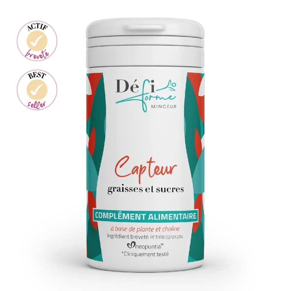 Food Supplement Fat and sugar sensor - 60 vegetable capsules