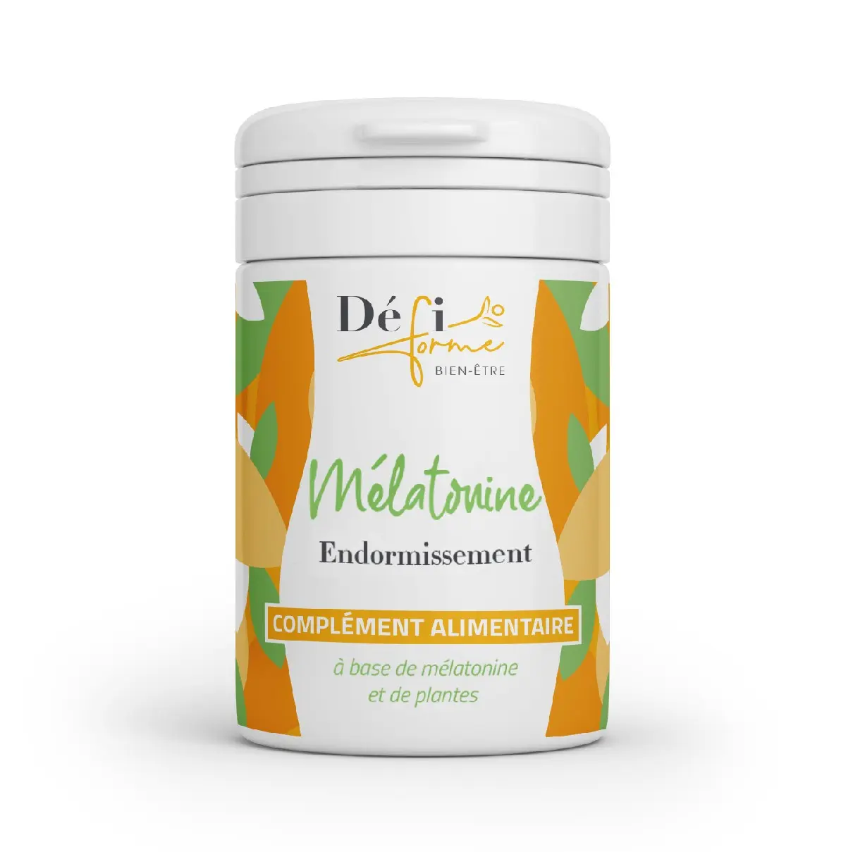 Melatonin Food Supplement - Sleep - 60 vegetable capsules