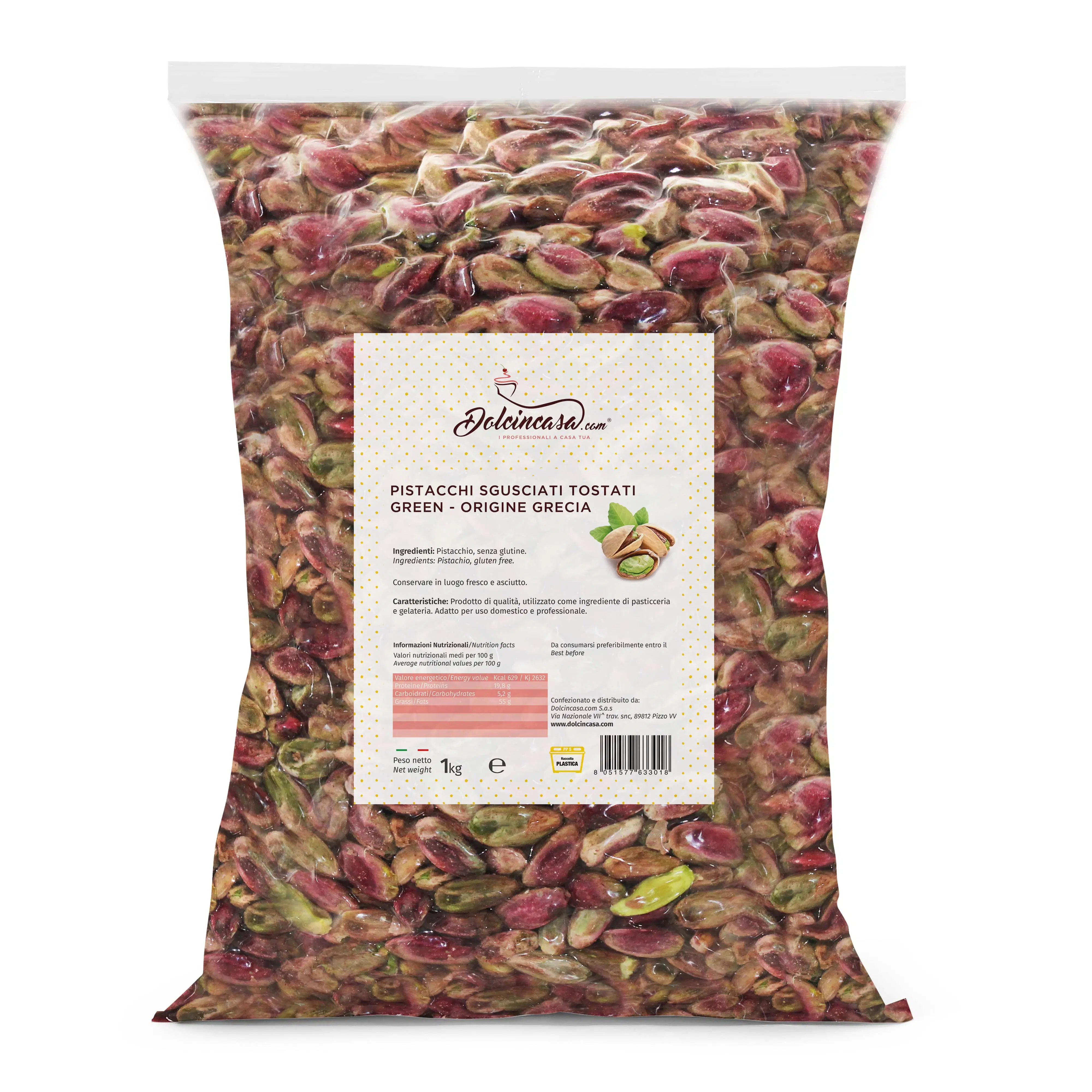 High Quality Shelled Pistachios - 1 Kg.