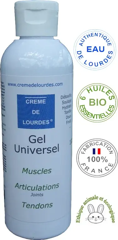 Universal muscle and joint tendon gel for heavy legs with organic and natural active ingredients