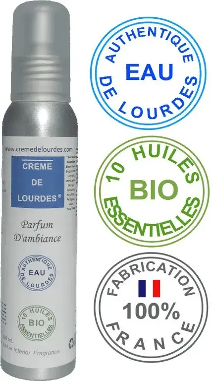 Home fragrance spray room spray with organic essential oils