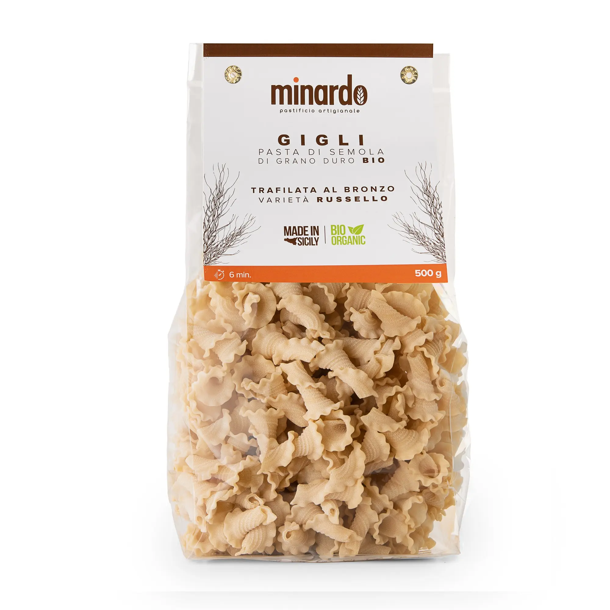 Gigli - Organic durum wheat semolina pasta - 500 gr