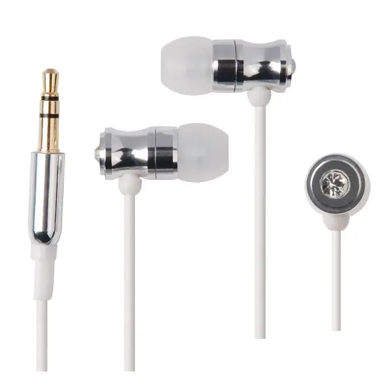 SILVER DESIGN STEREO HEADPHONE