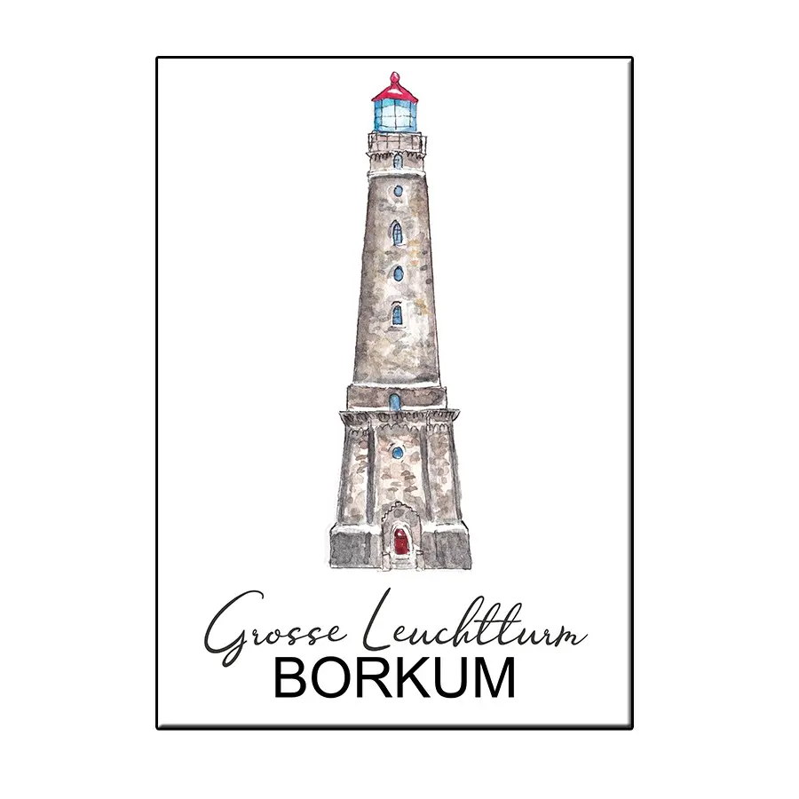 A6 borkum lighthouse card - joyin
