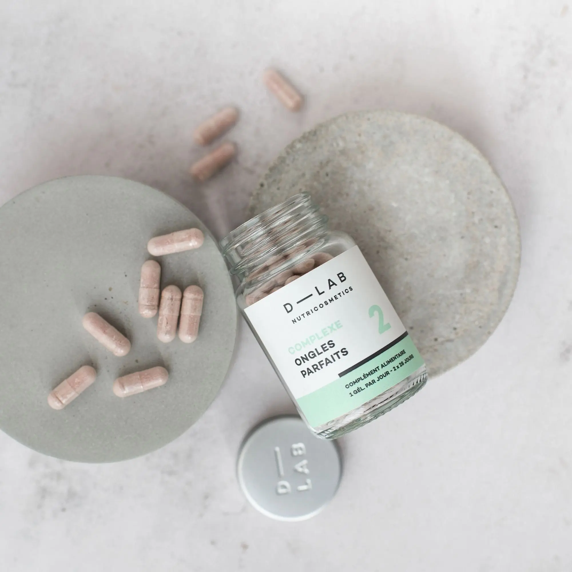 COMPLEXE ONGLES PARFAITS 2 MOIS - Nourrit & renforce - Compléments Alimentaires