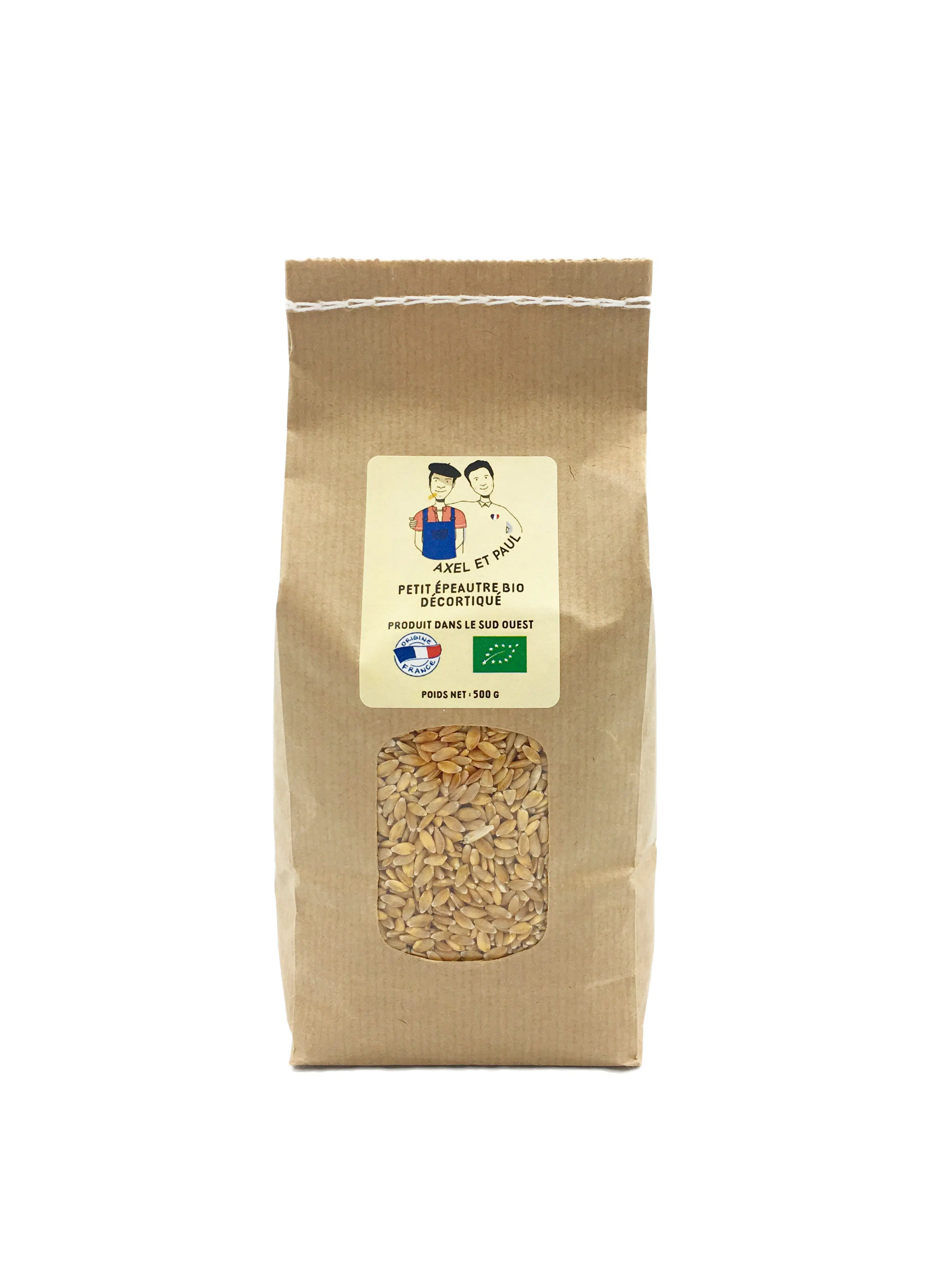 Kleiner Dinkel – geschält, Bio, 500g-Beutel – reich an Mineralien