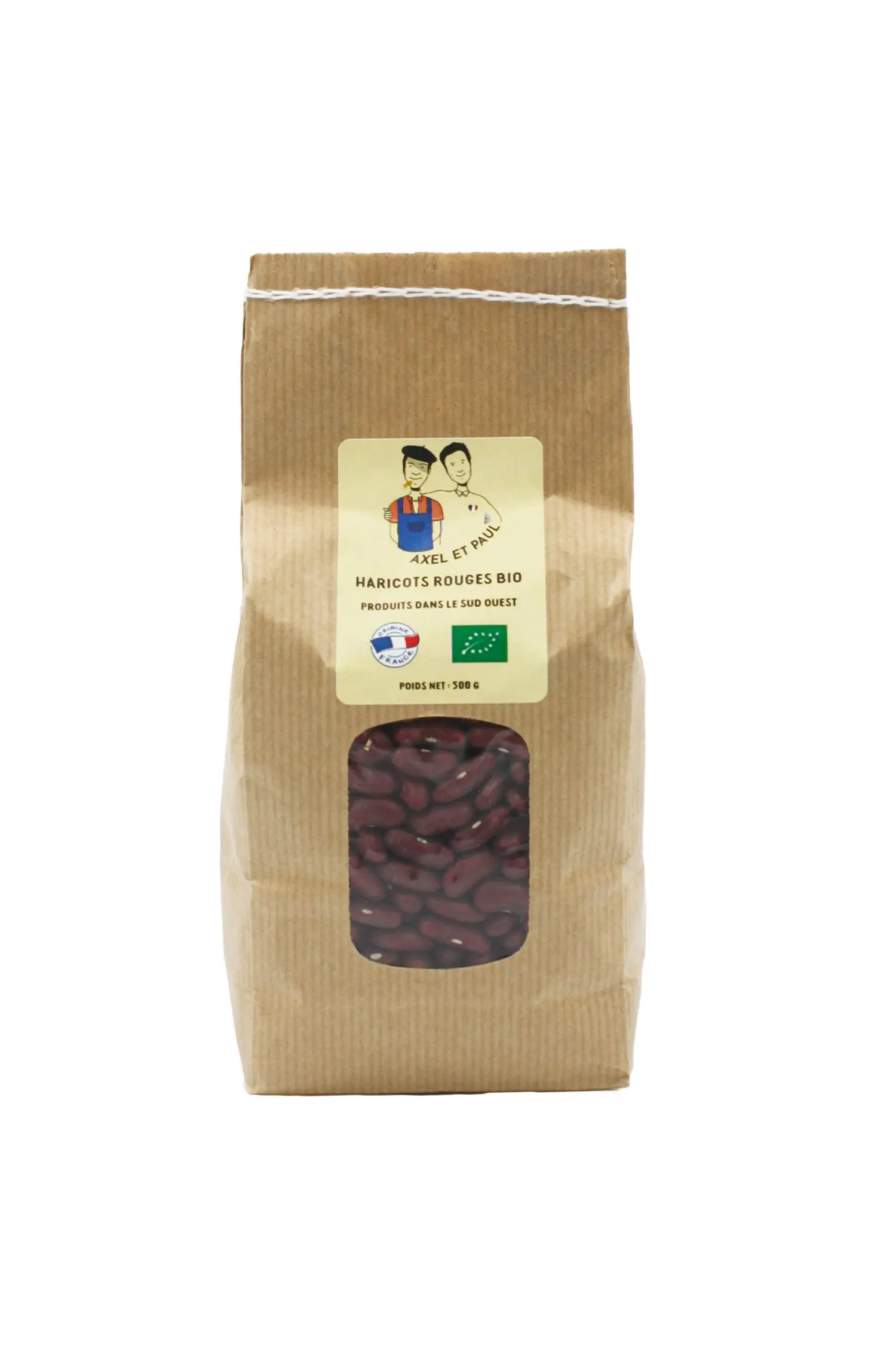 Bio-rote Kidneybohnen, 500-g-Beutel