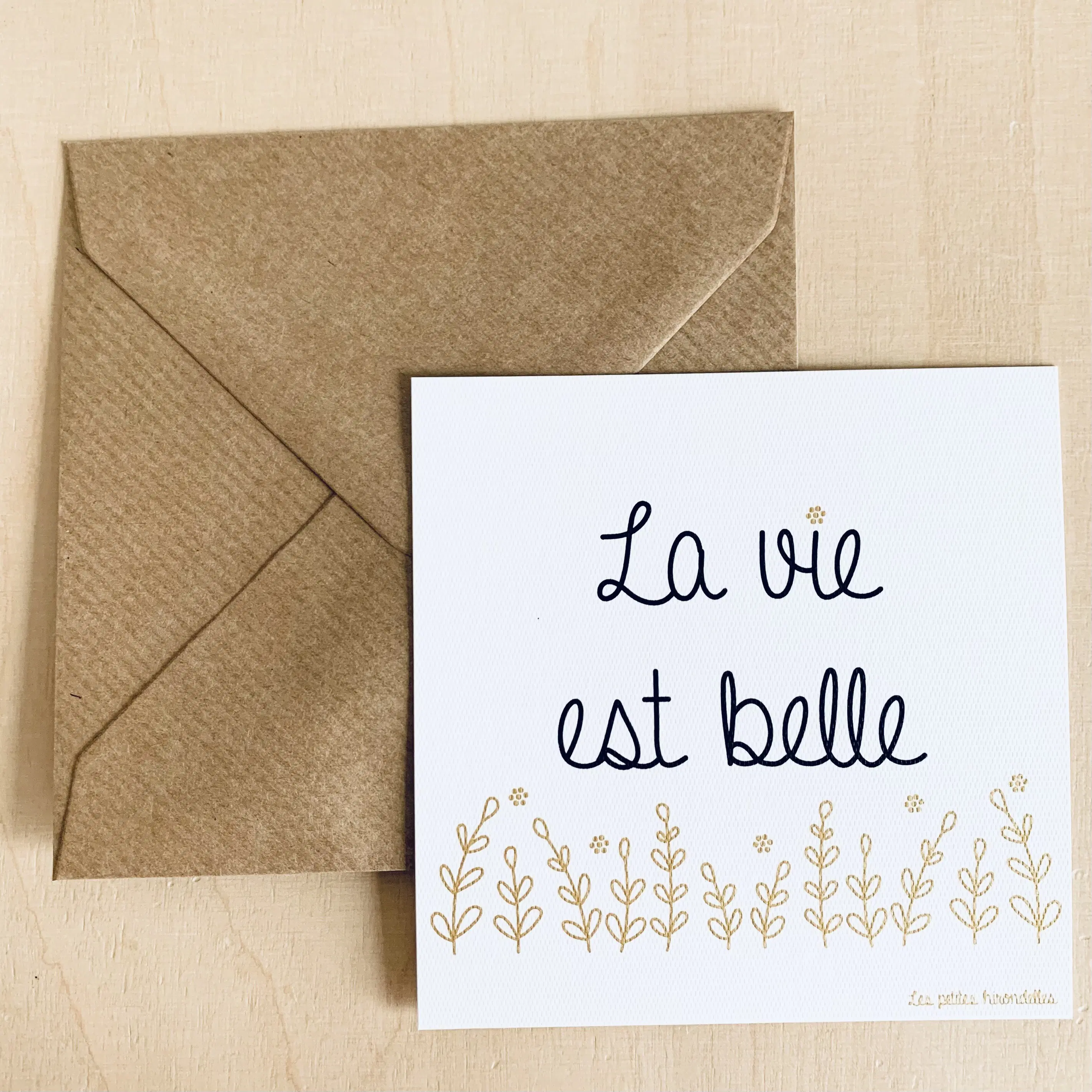 Note Card - Life is Beautiful