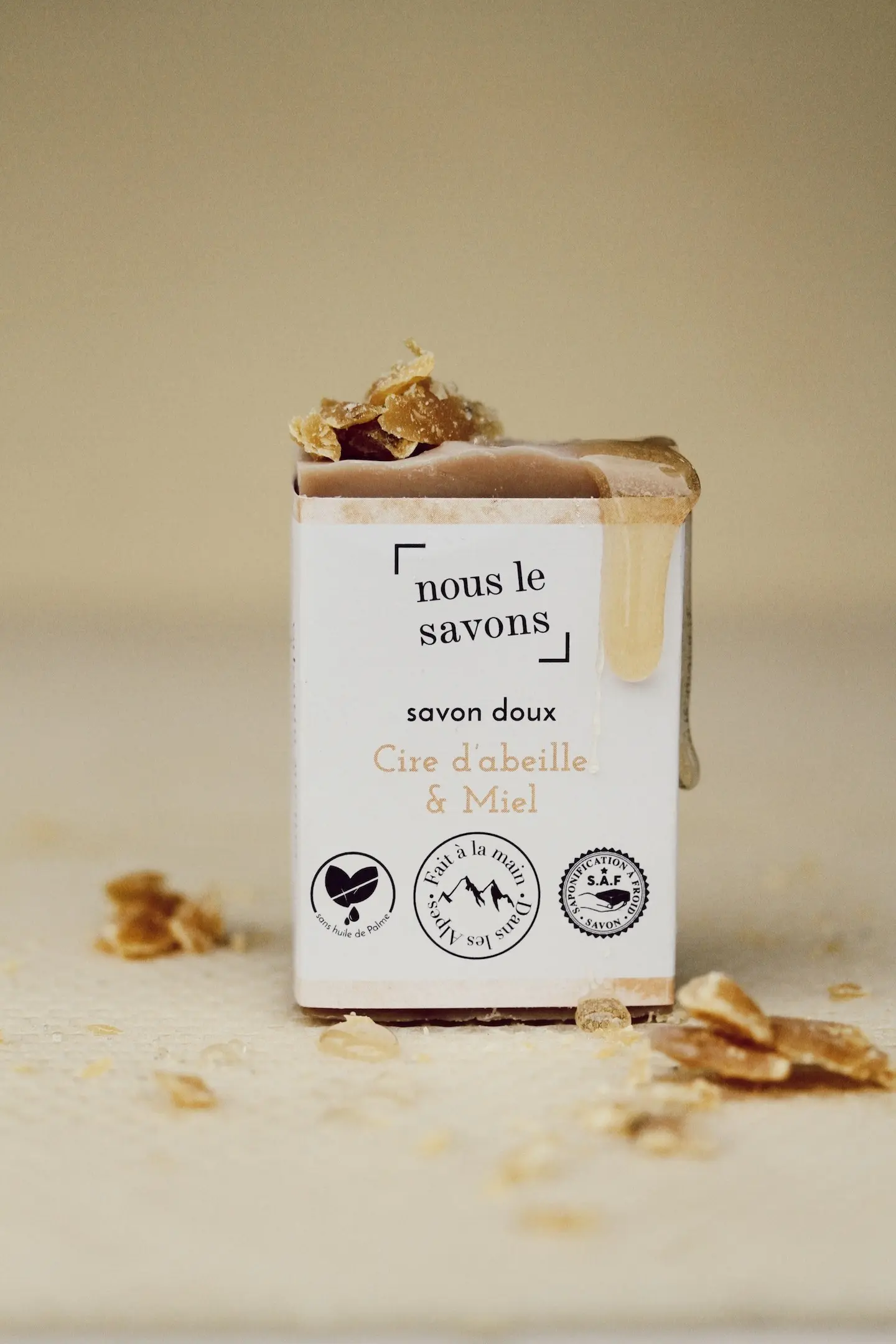 Gentle soap Beeswax & Honey