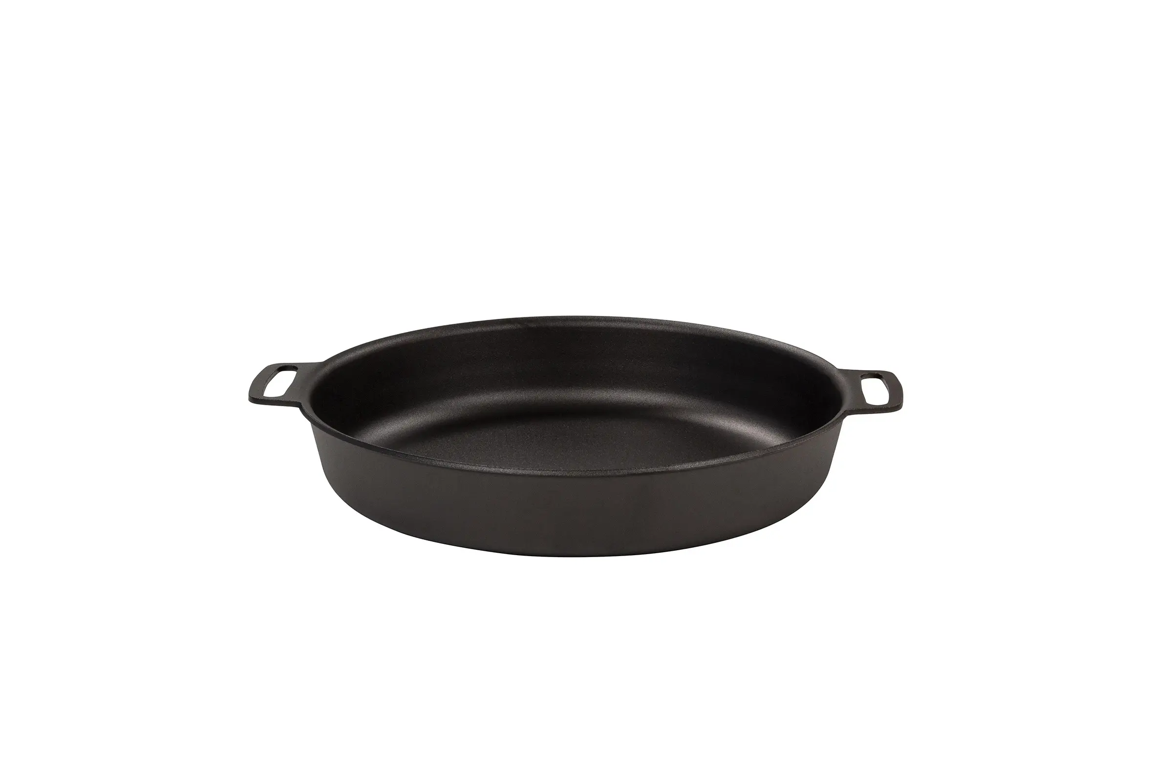 Pfanne mit zwei Griffen, Kohlenstoffstahl, ø30 cm