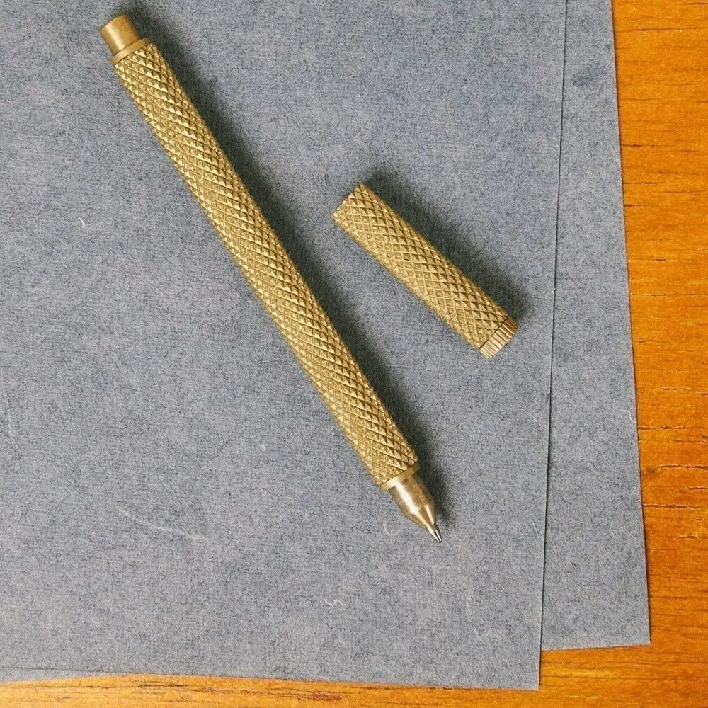 Brass Pen Knurled | Ballpoint