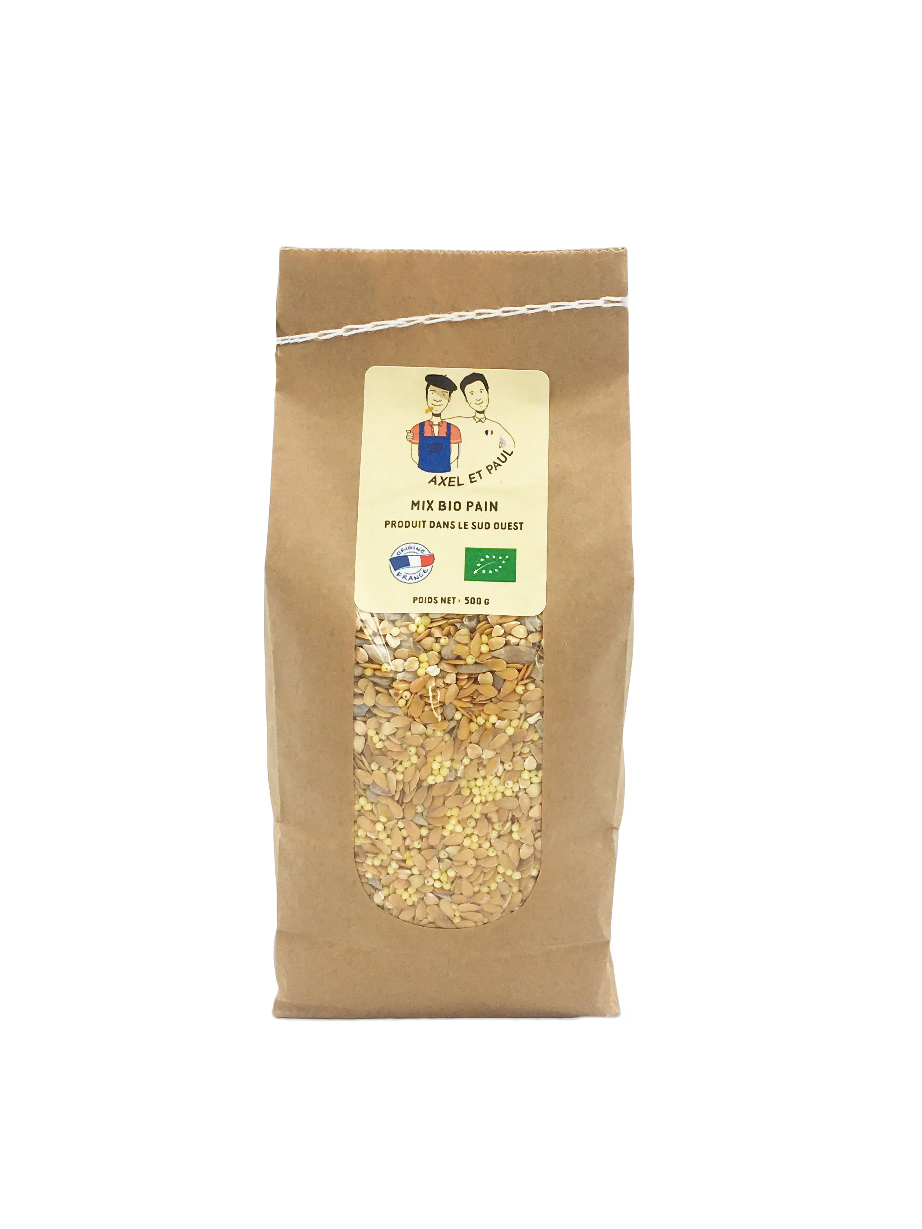 Bio Brotbackmischung 500g Beutel