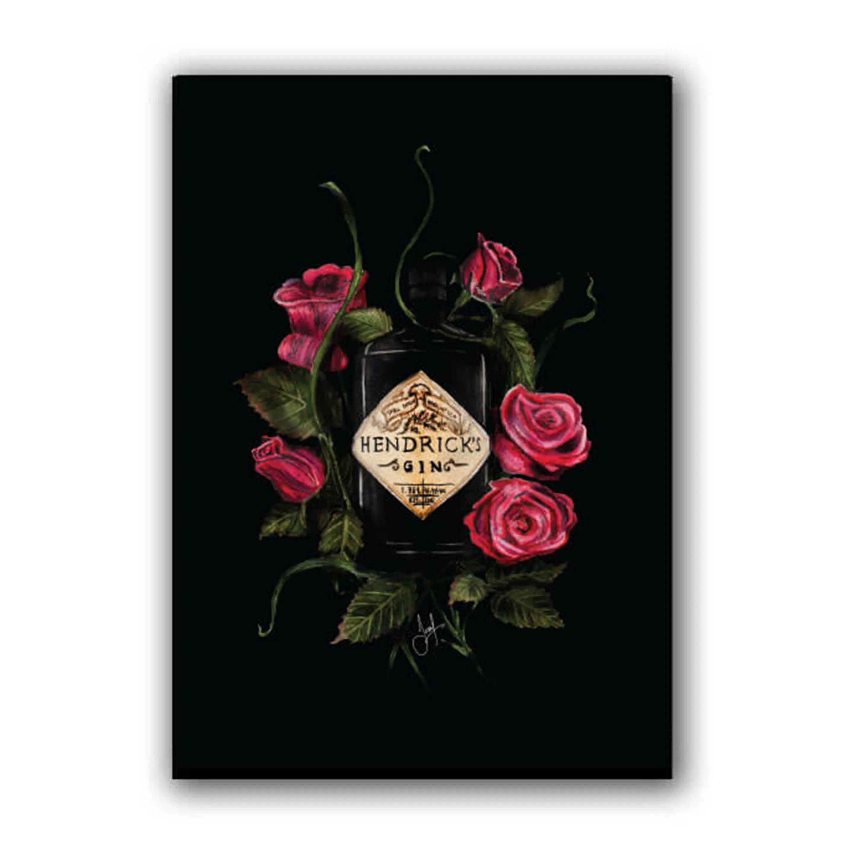 HENDRICKS GIN ART PRINT